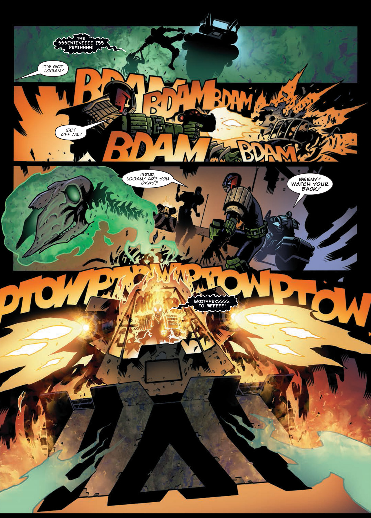 Read online Judge Dredd: Day of Chaos: Endgame comic -  Issue # TPB (Part 2) - 48