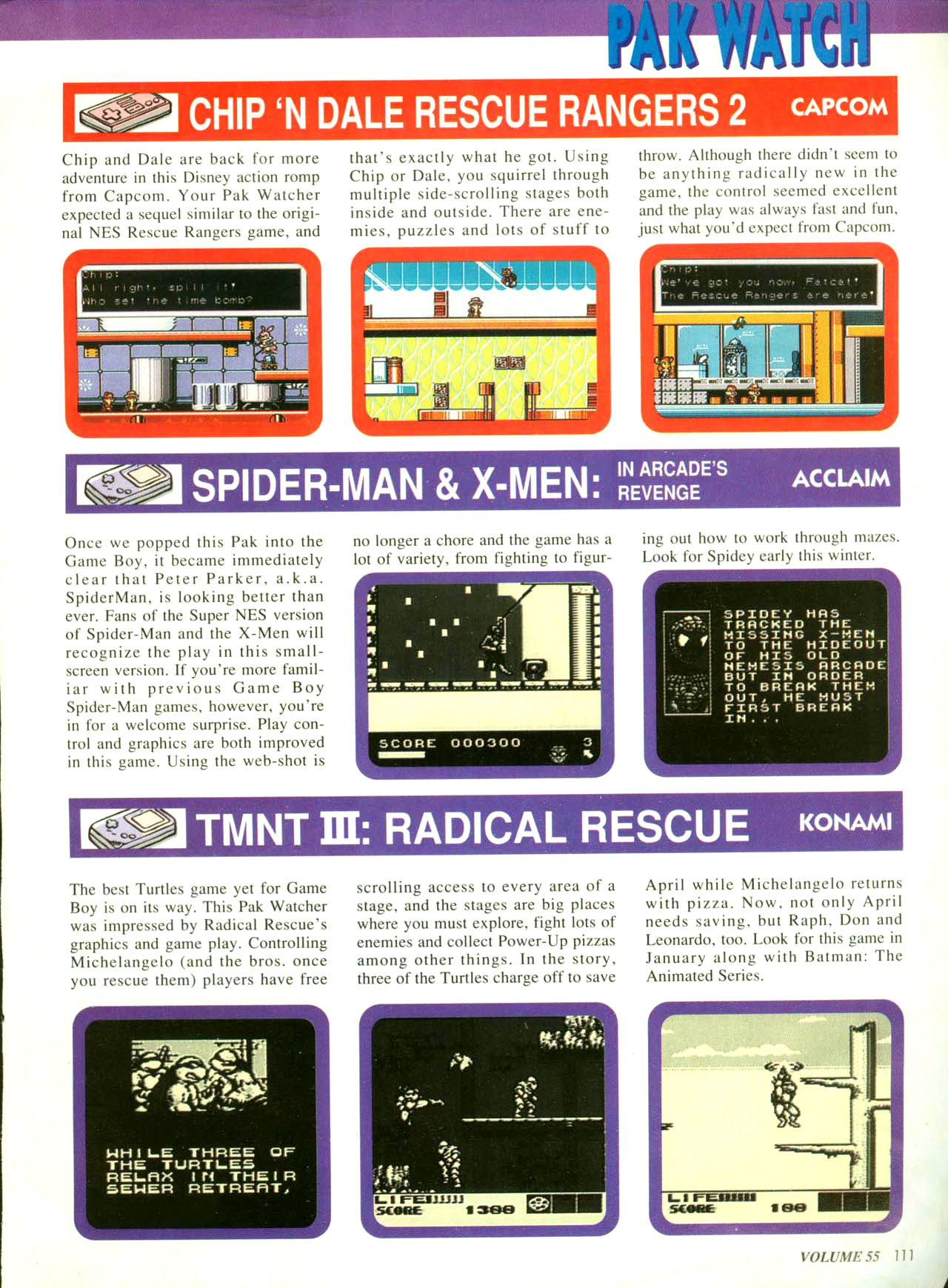 Read online Nintendo Power comic -  Issue #55 - 122