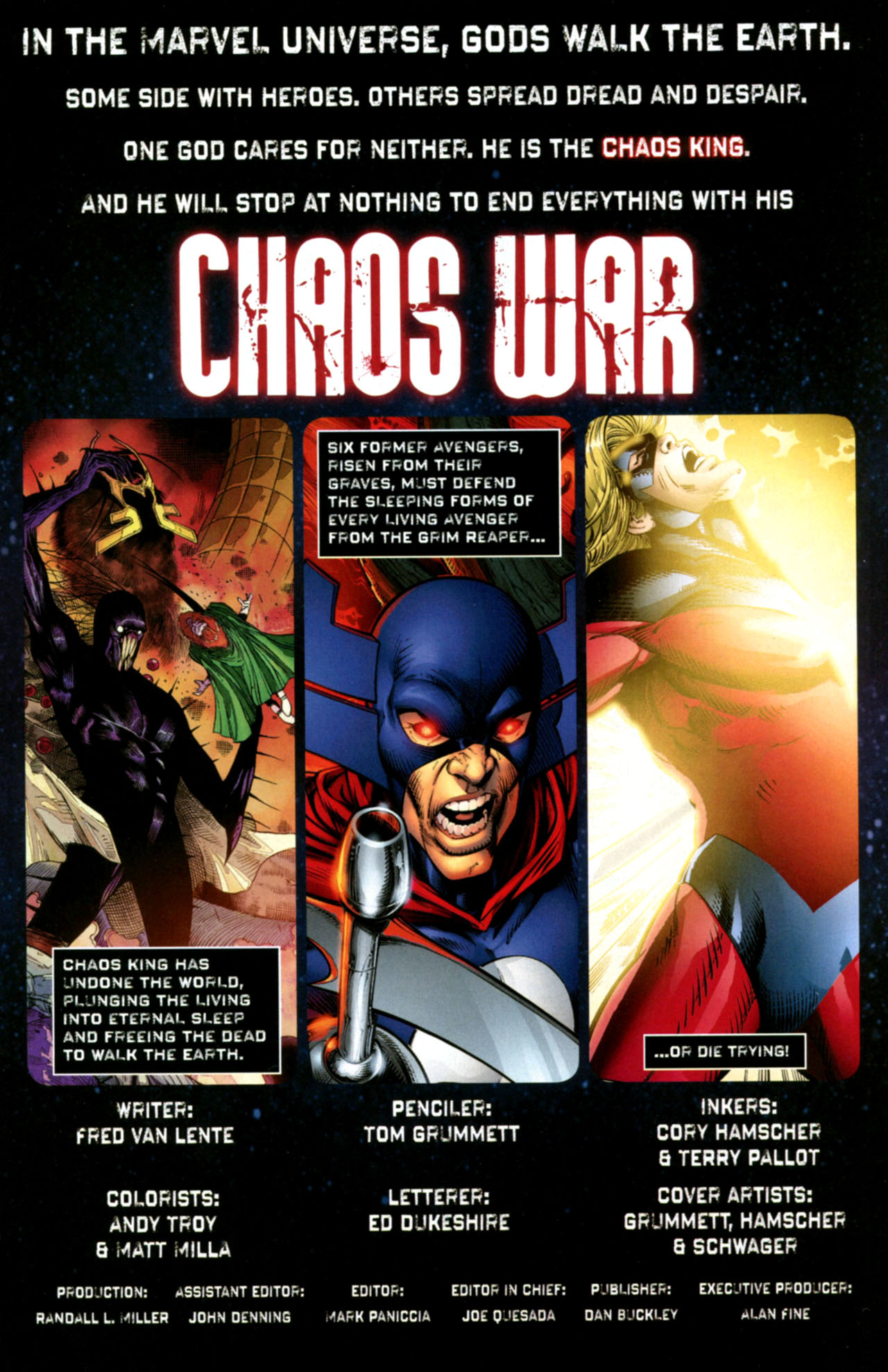 Read online Chaos War: Dead Avengers comic -  Issue #3 - 2