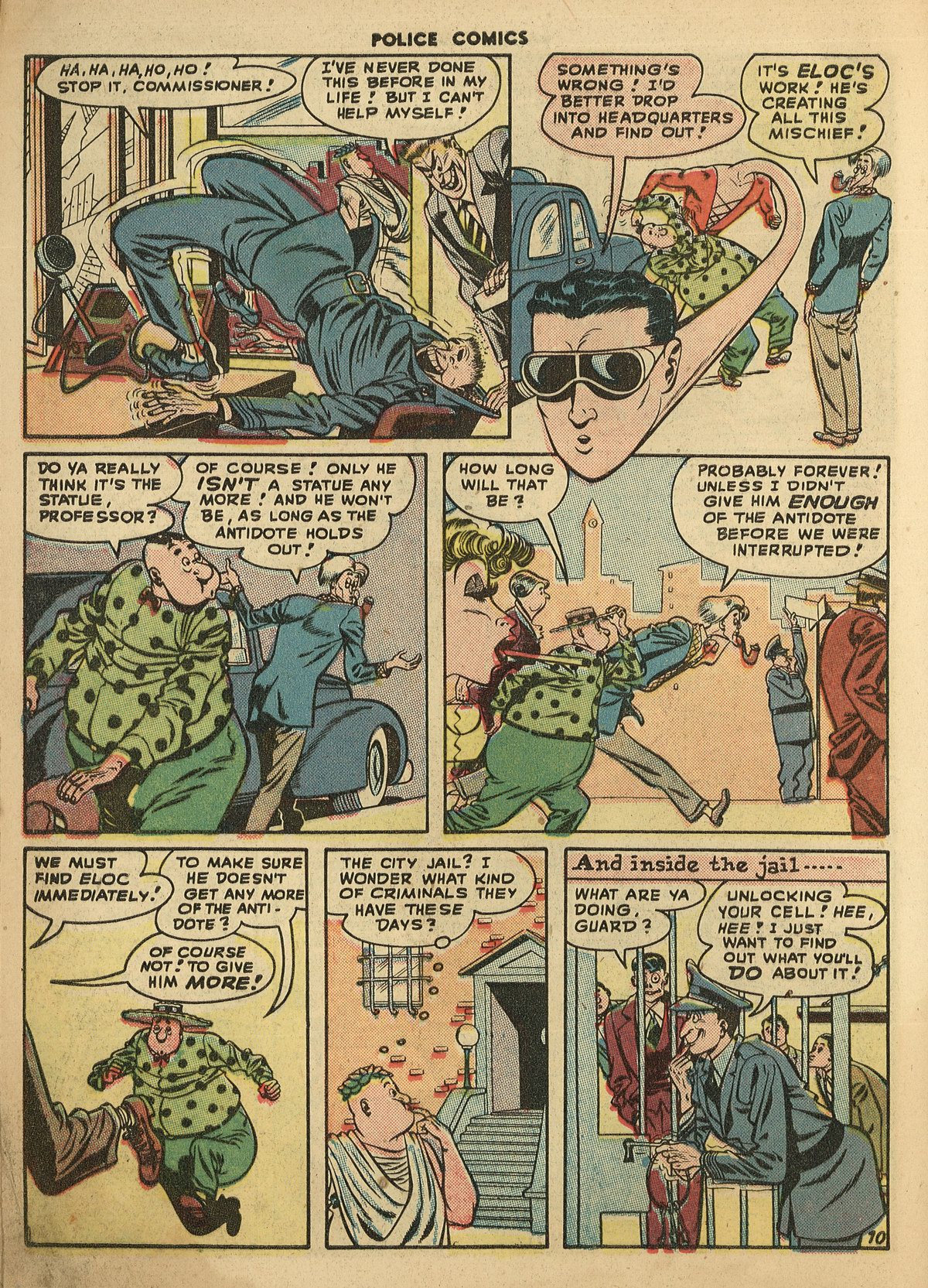 Read online Police Comics comic -  Issue #77 - 12