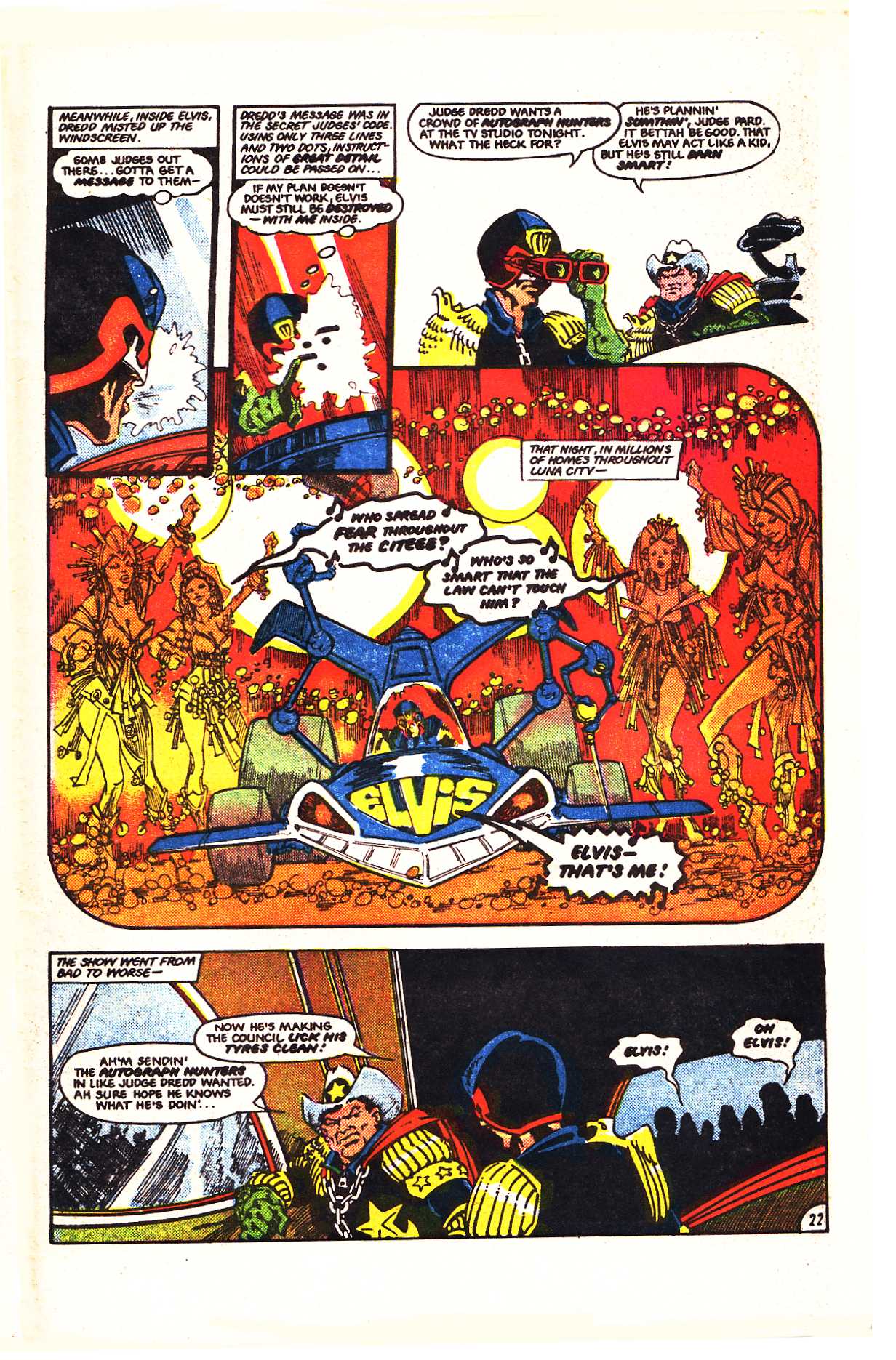 Read online Judge Dredd: The Early Cases comic -  Issue #6 - 27