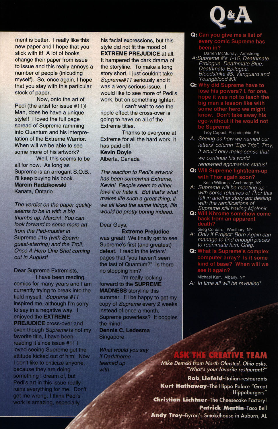 Read online Supreme (1992) comic -  Issue #15 - 34