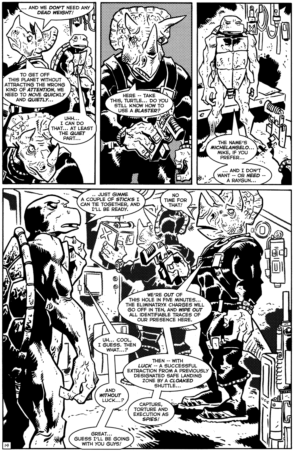 Read online TMNT: Teenage Mutant Ninja Turtles comic -  Issue #27 - 16