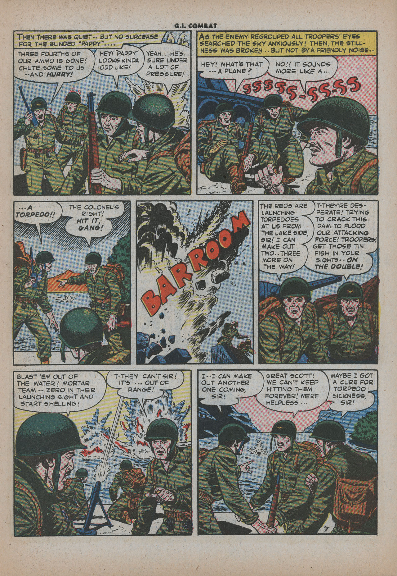 Read online G.I. Combat (1952) comic -  Issue #12 - 9