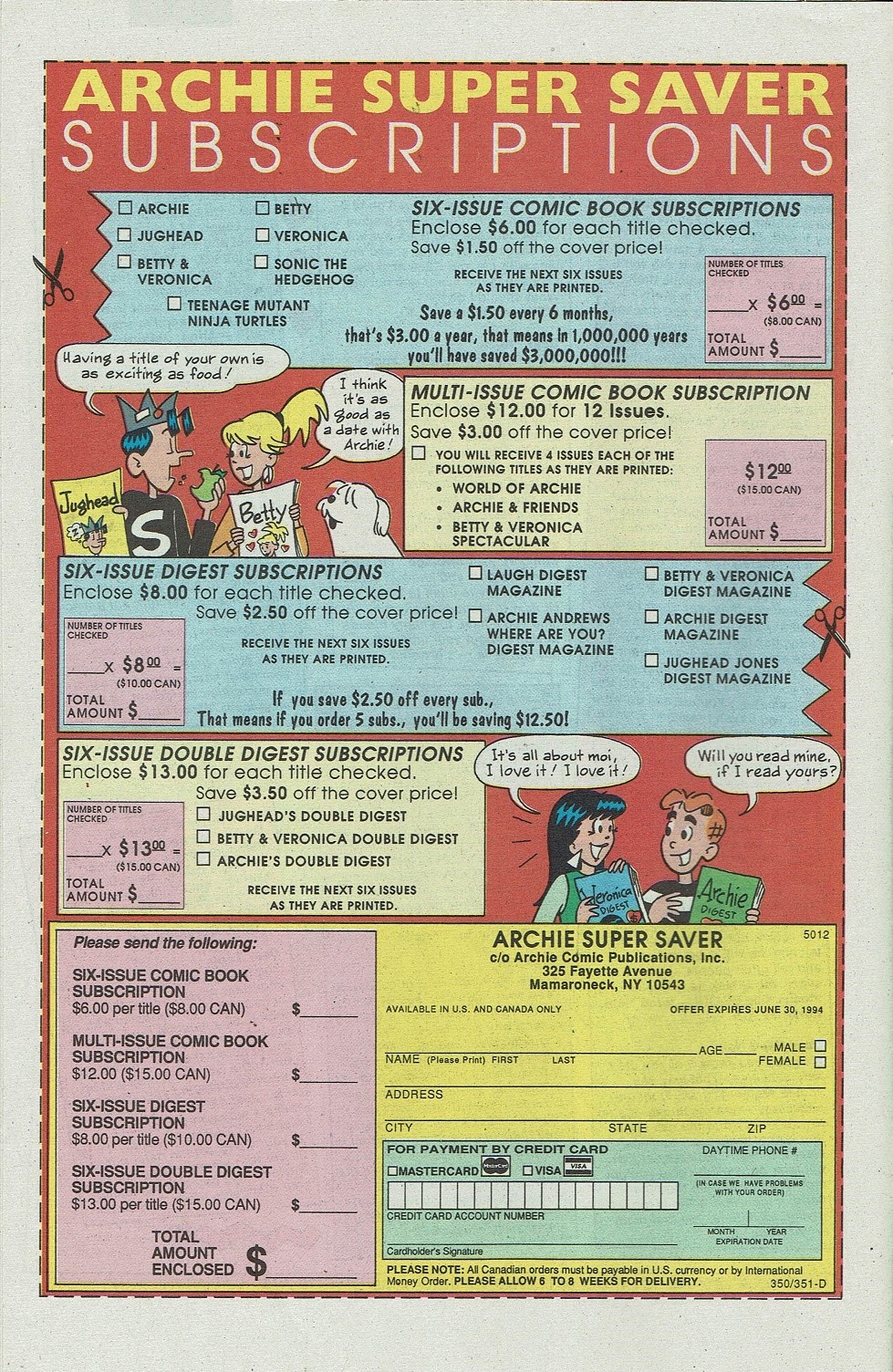 Read online Betty & Veronica Spectacular comic -  Issue #9 - 12