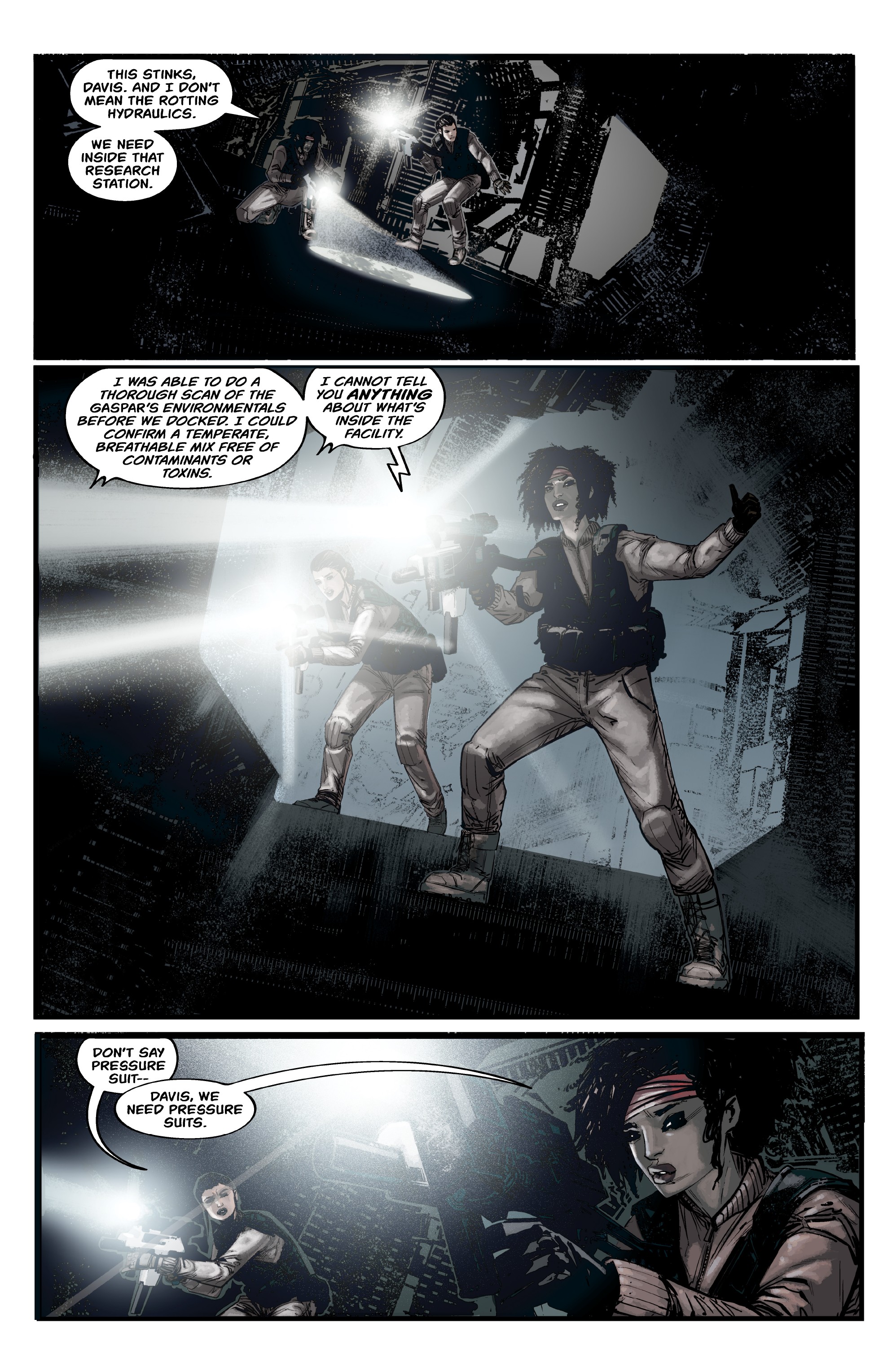 Read online Aliens: Resistance comic -  Issue #2 - 8