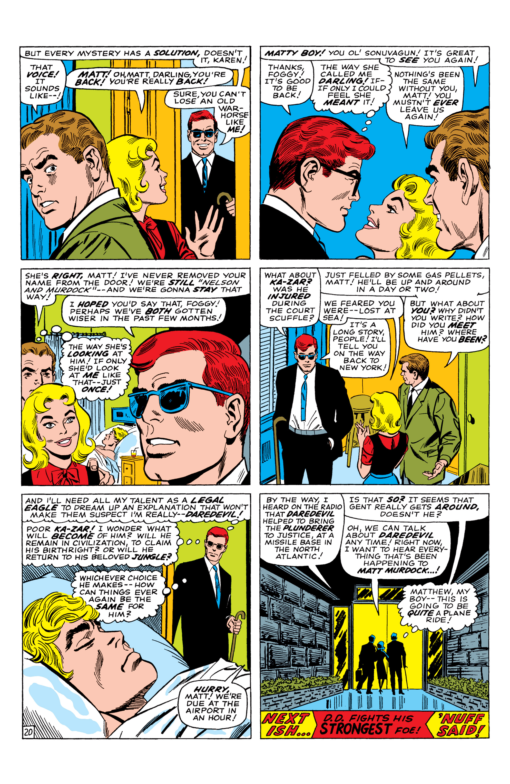 Read online Marvel Masterworks: Daredevil comic -  Issue # TPB 2 (Part 1) - 68