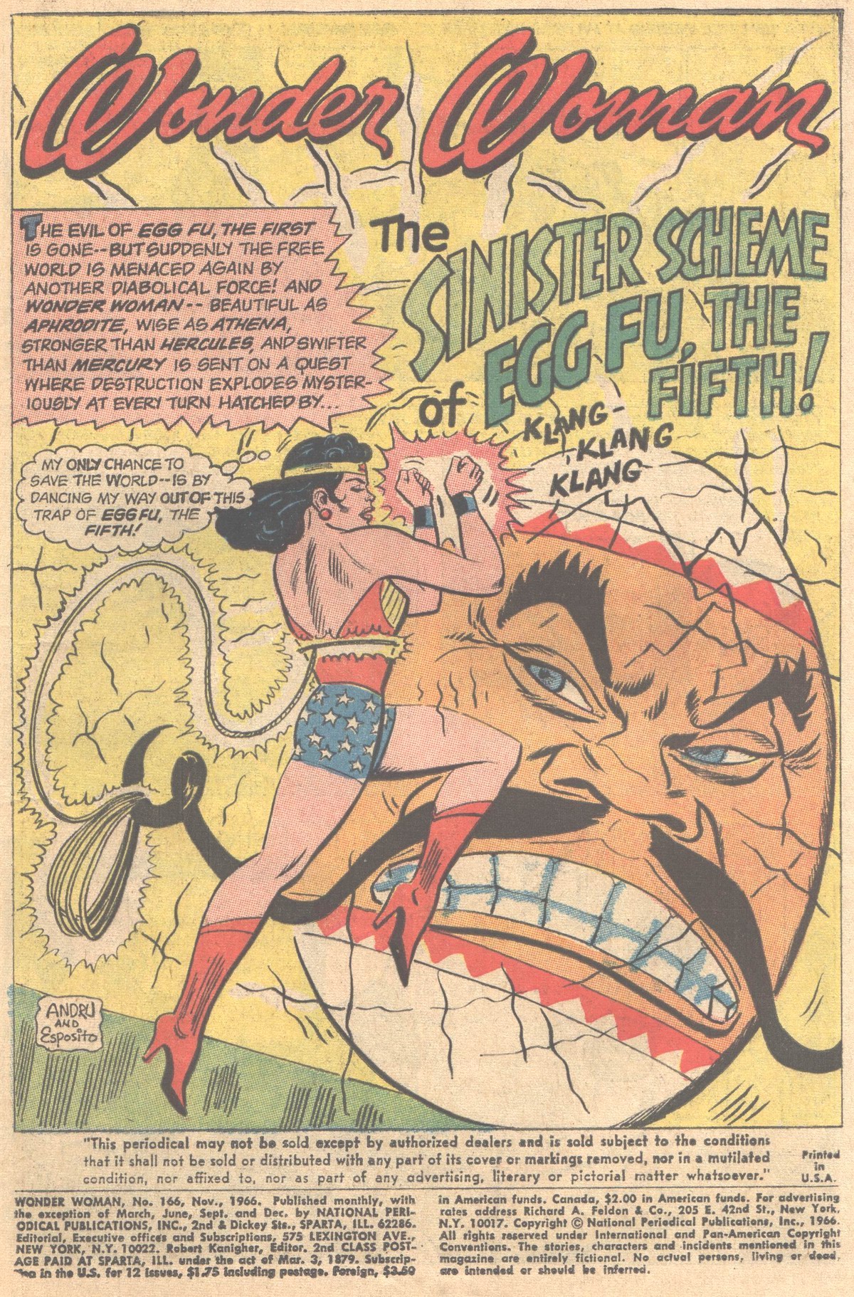 Read online Wonder Woman (1942) comic -  Issue #166 - 3