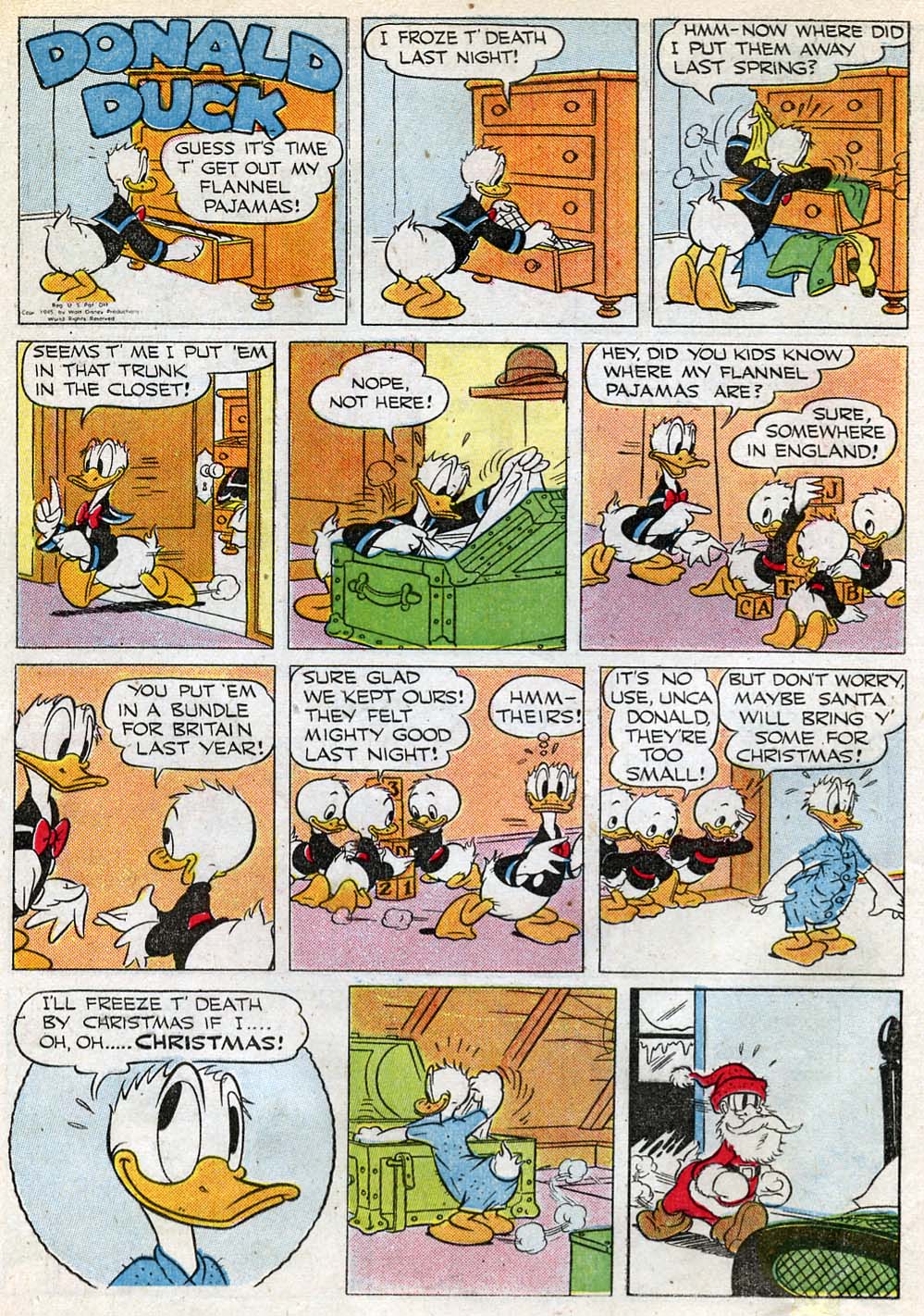 Read online Walt Disney's Comics and Stories comic -  Issue #75 - 32