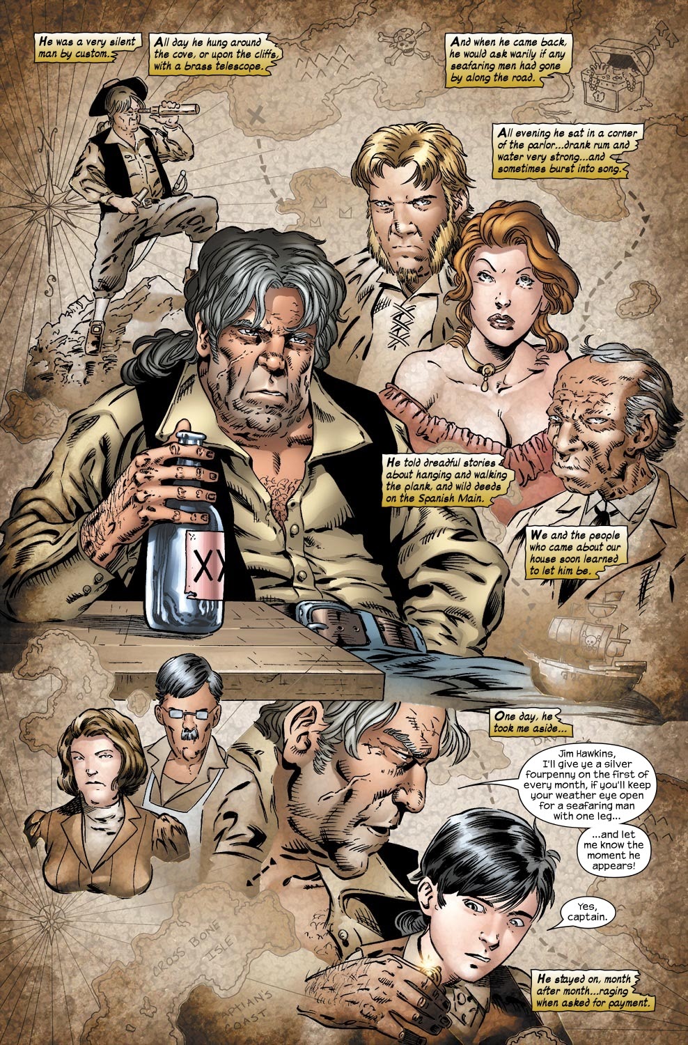 Read online Treasure Island comic -  Issue #1 - 4