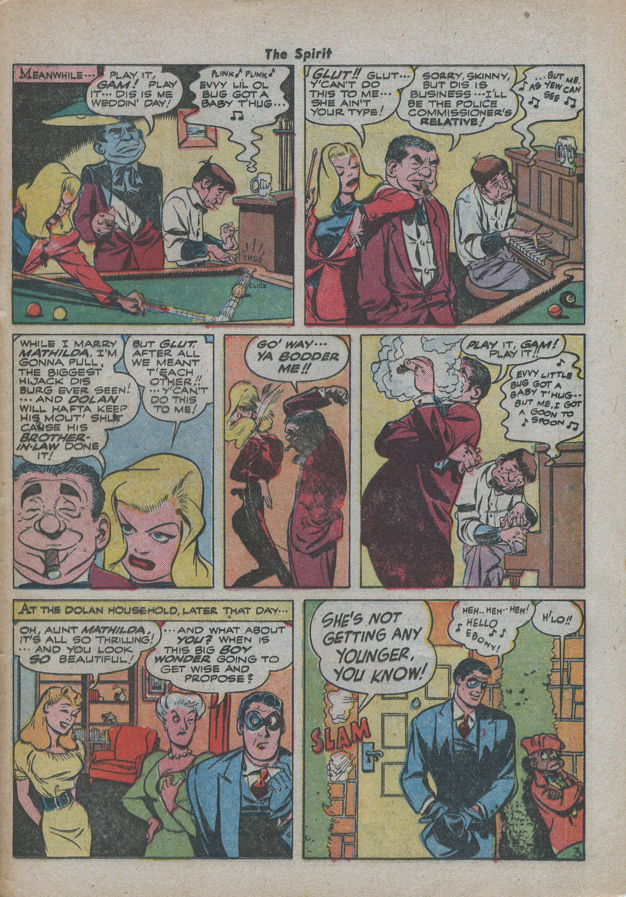 Read online The Spirit (1944) comic -  Issue #21 - 29