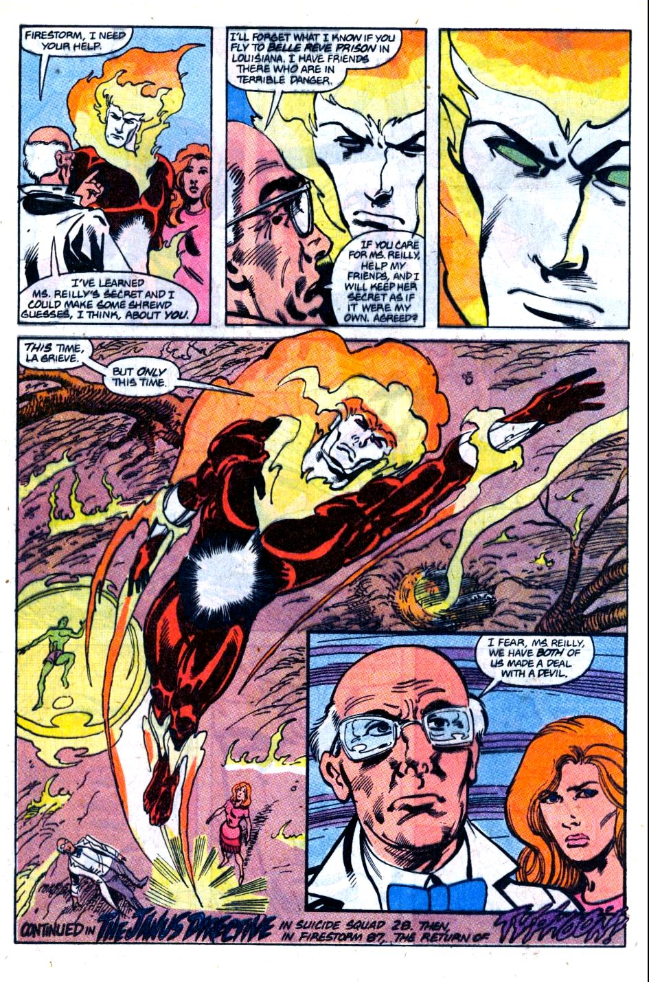 Read online Firestorm, the Nuclear Man comic -  Issue #86 - 23