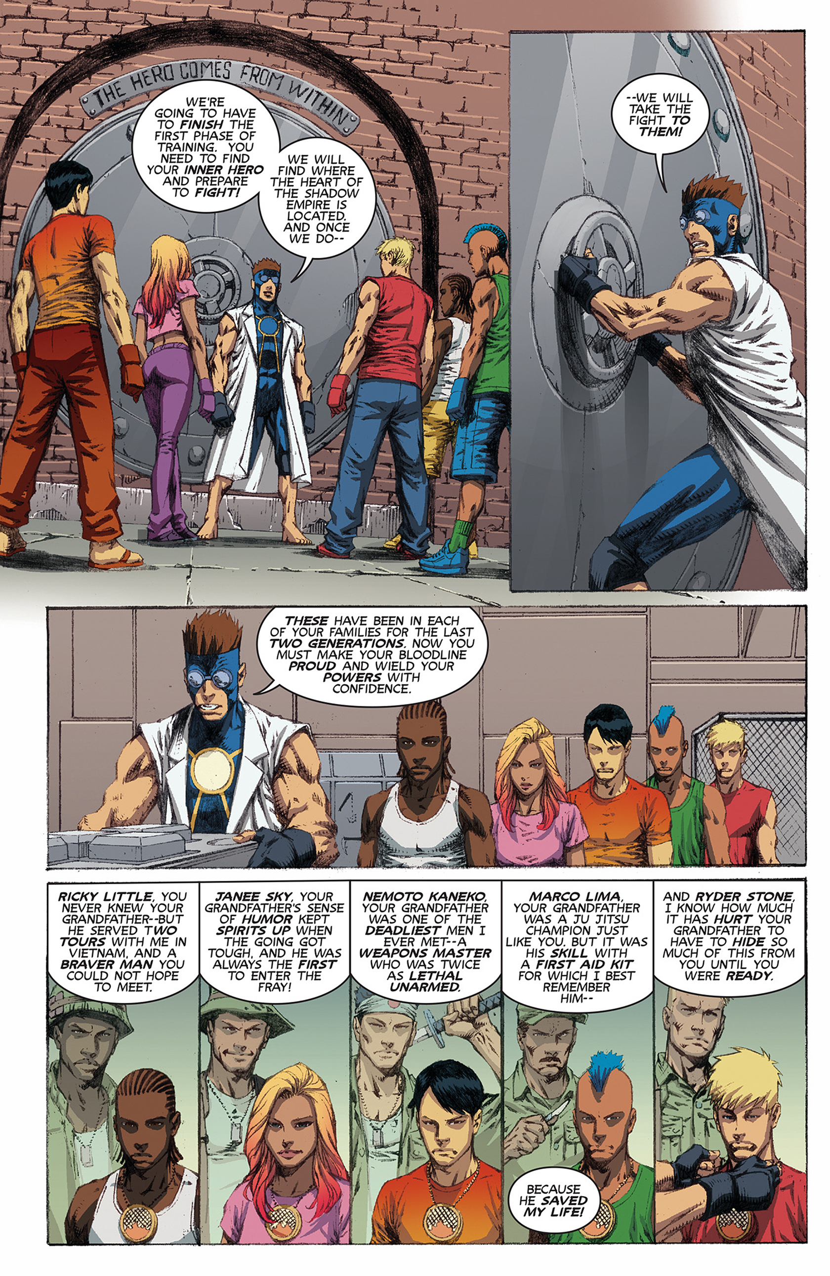 Read online Cage Hero comic -  Issue #3 - 15