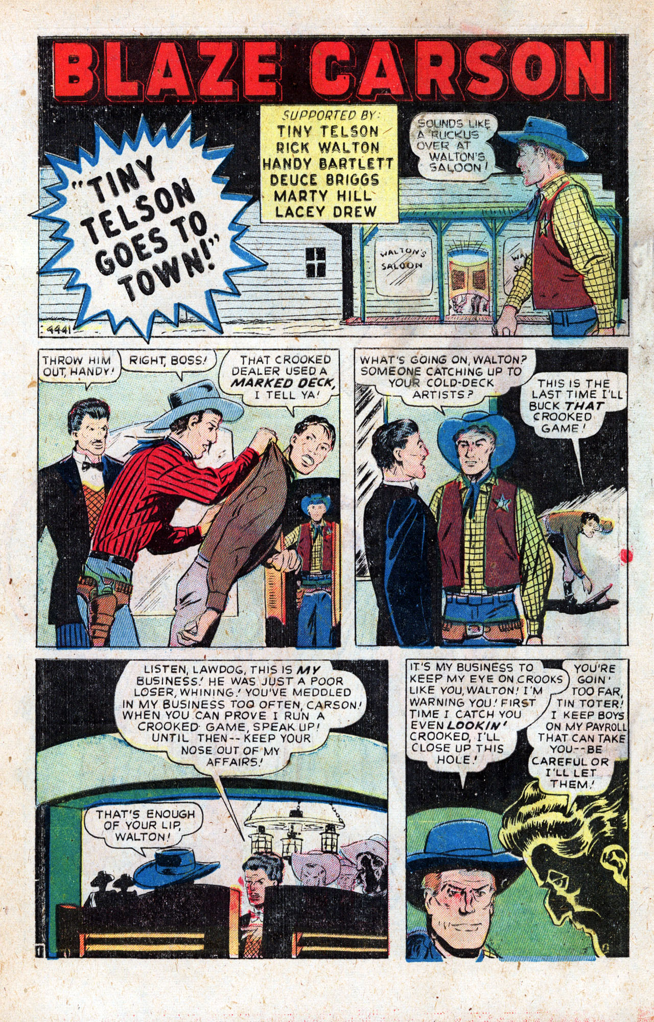 Read online Blaze Carson comic -  Issue #4 - 28