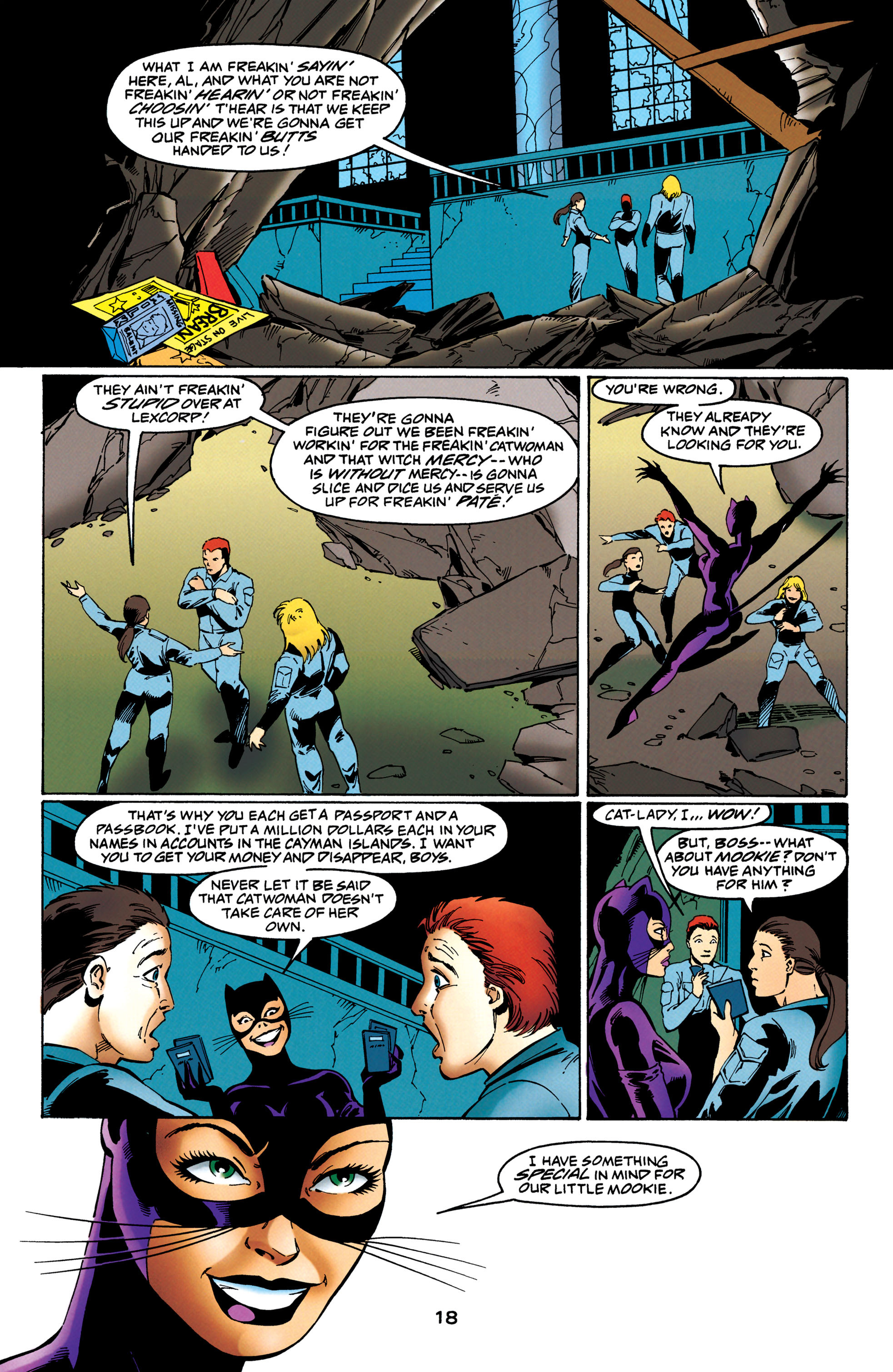 Read online Catwoman (1993) comic -  Issue #77 - 18