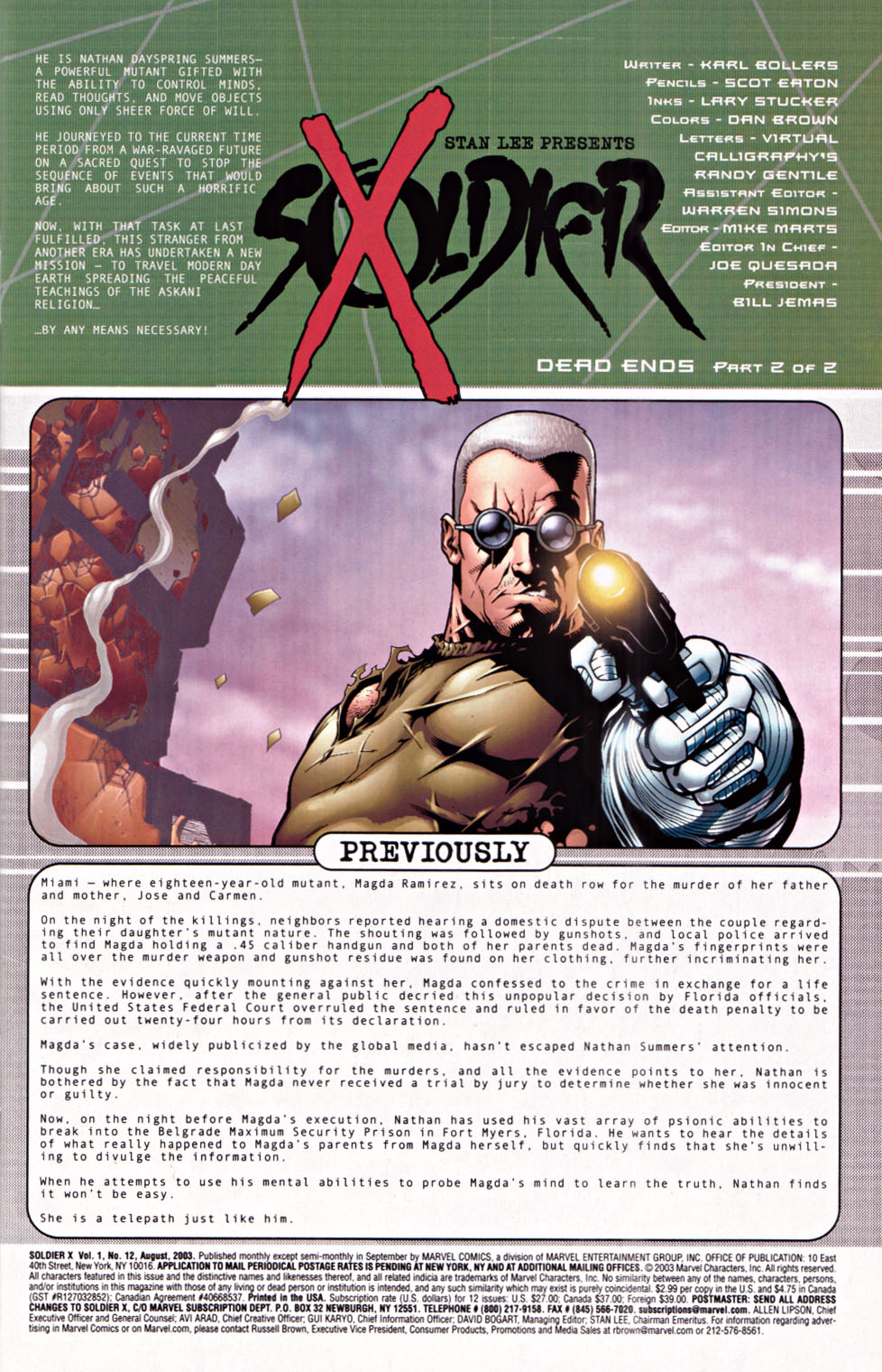 Read online Soldier X comic -  Issue #12 - 2