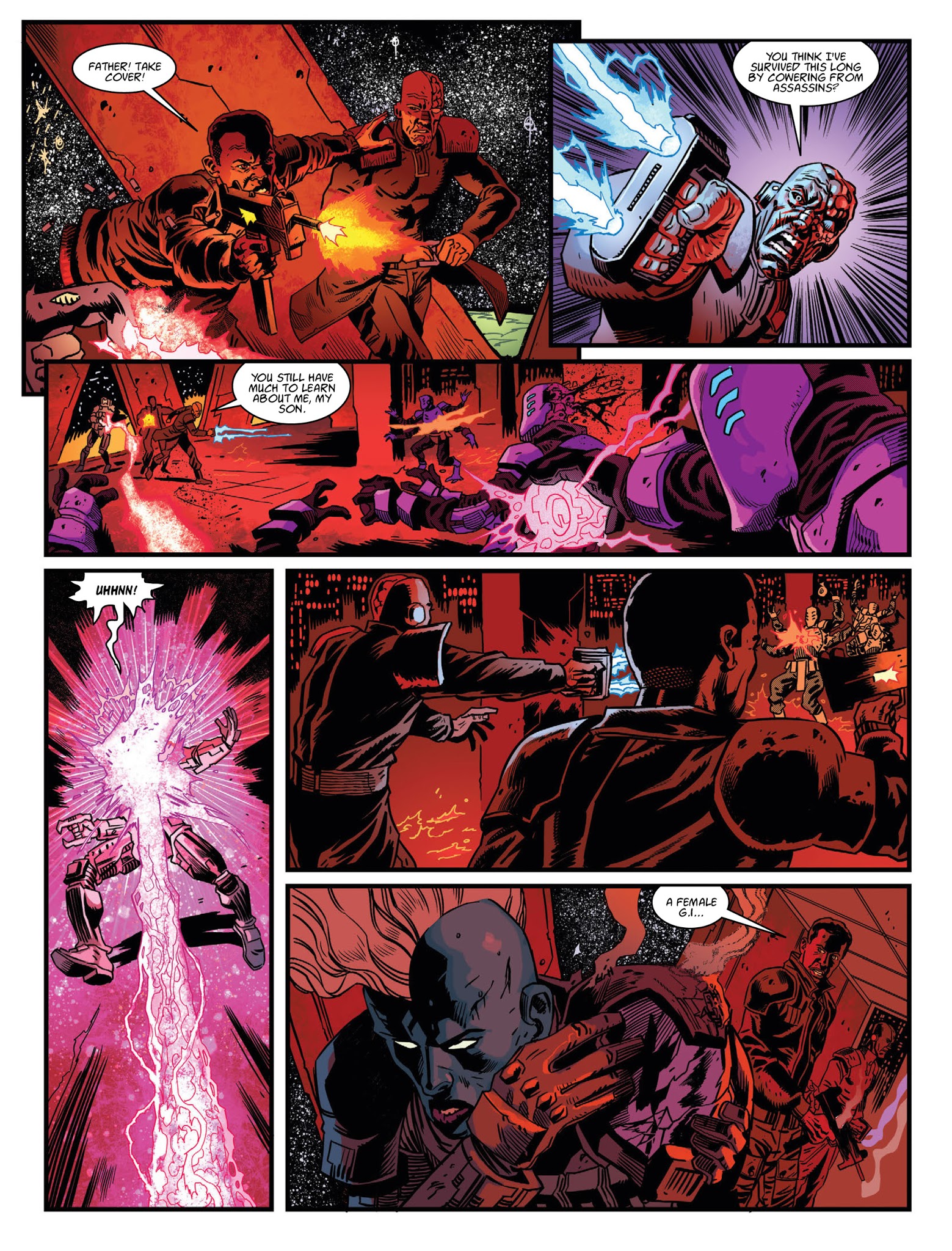 Read online 2000 AD comic -  Issue #2042 - 28