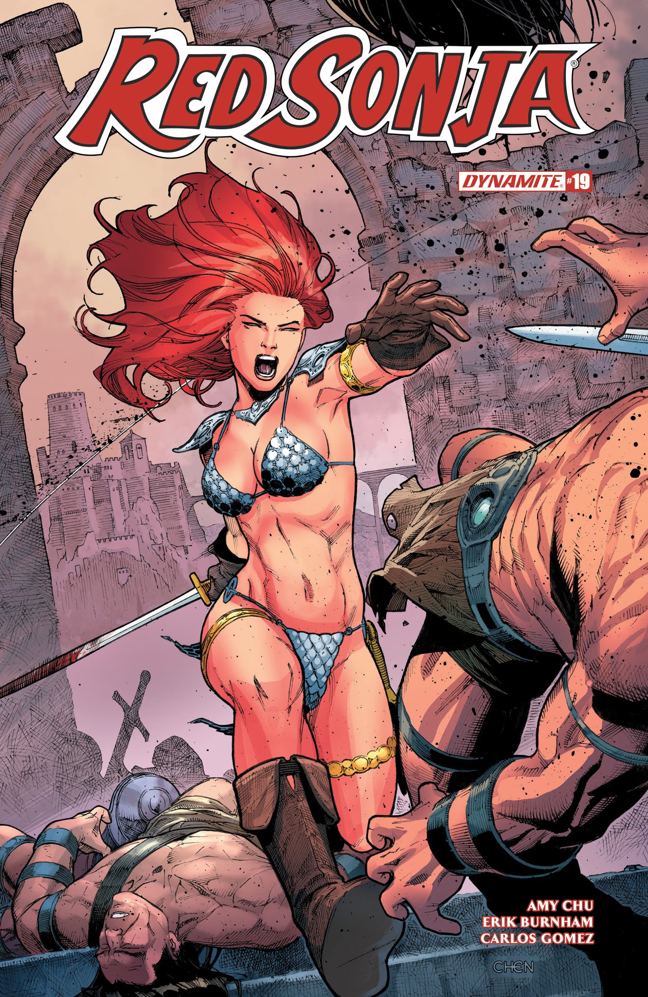 Read online Red Sonja Vol. 4 comic -  Issue #19 - 1