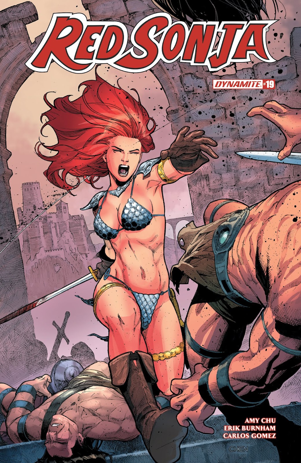 Red Sonja Vol. 4 issue 19 - Page 1