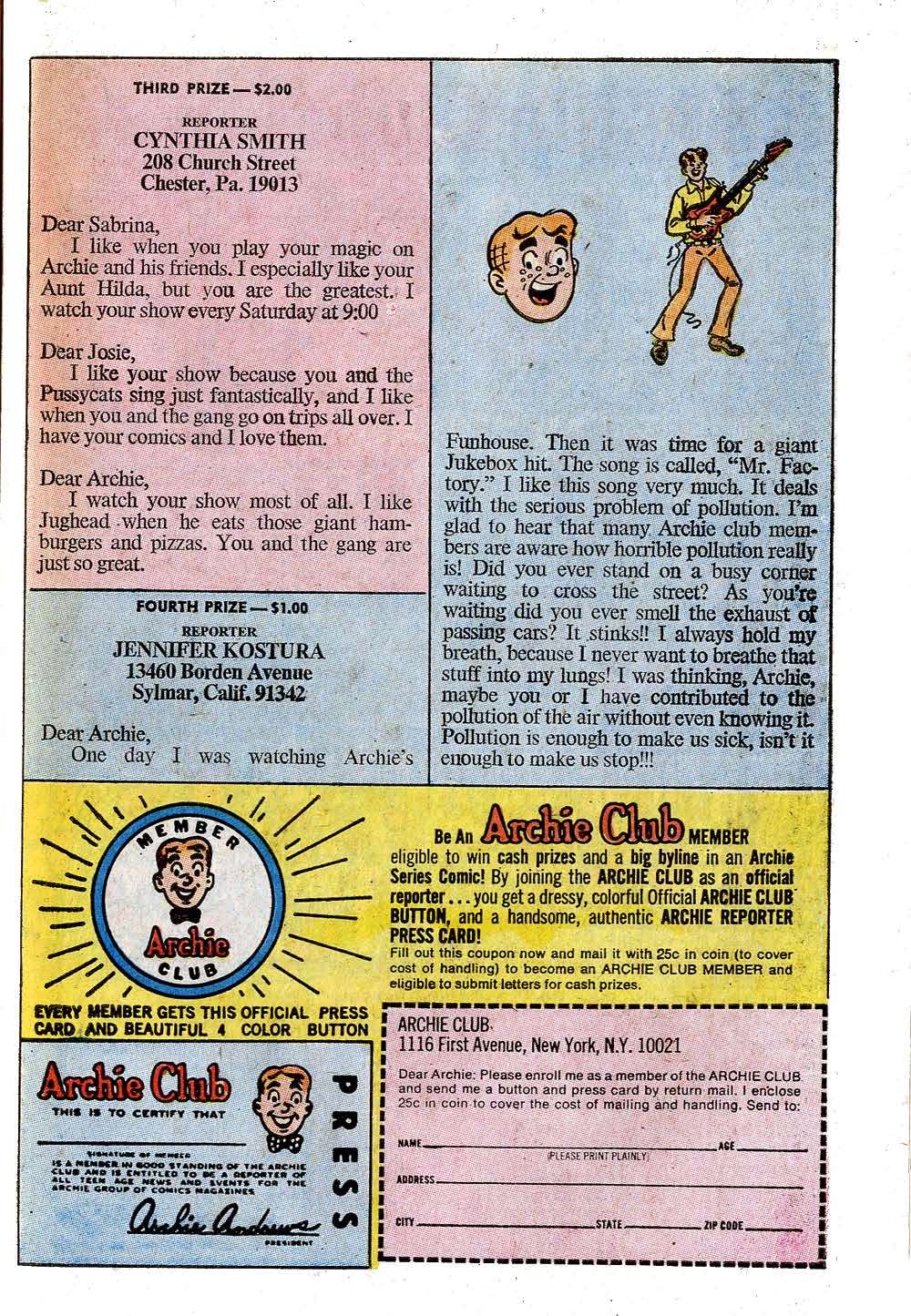 Read online Archie (1960) comic -  Issue #209 - 27