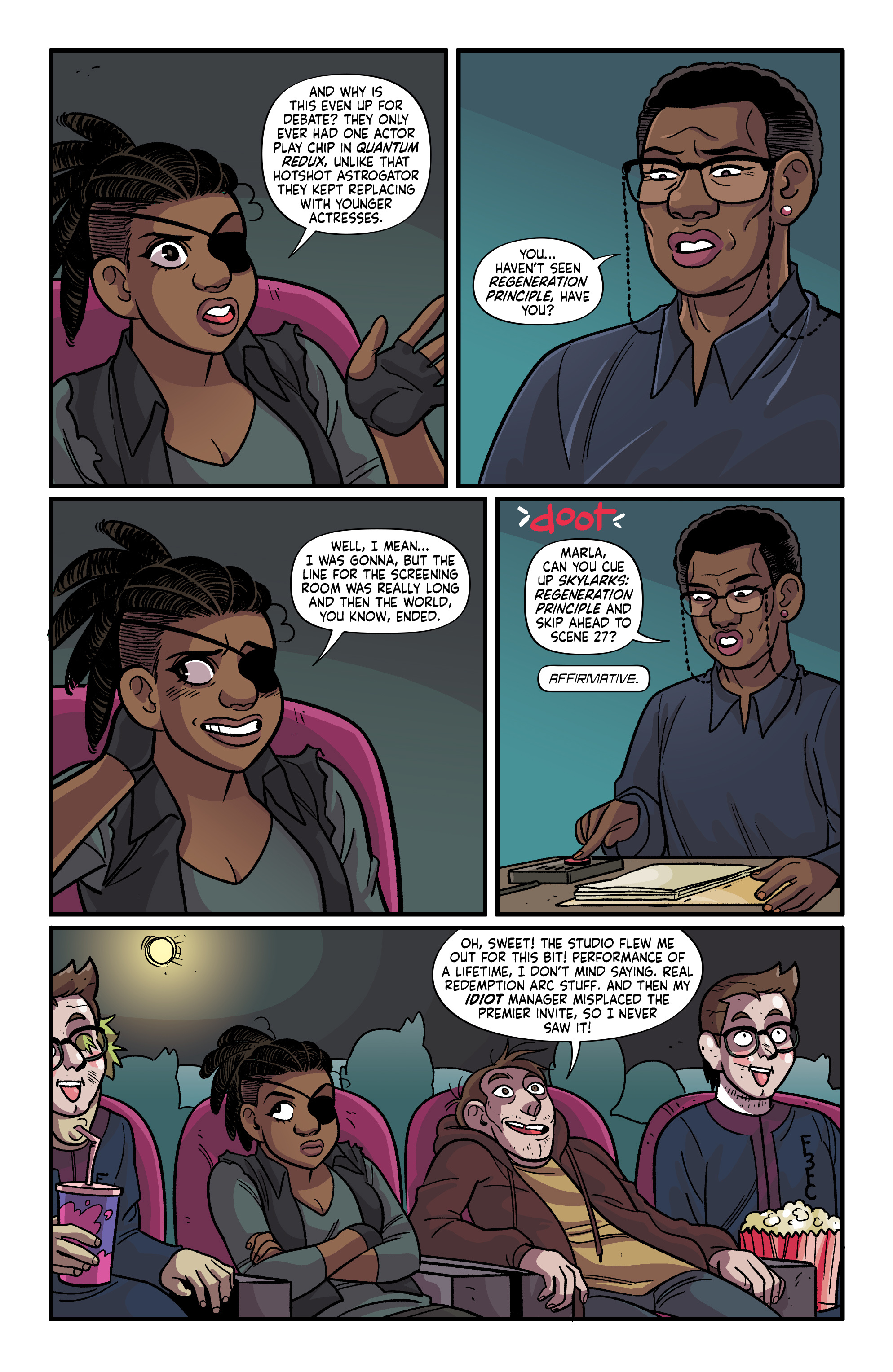 Read online The Long Con comic -  Issue #8 - 8