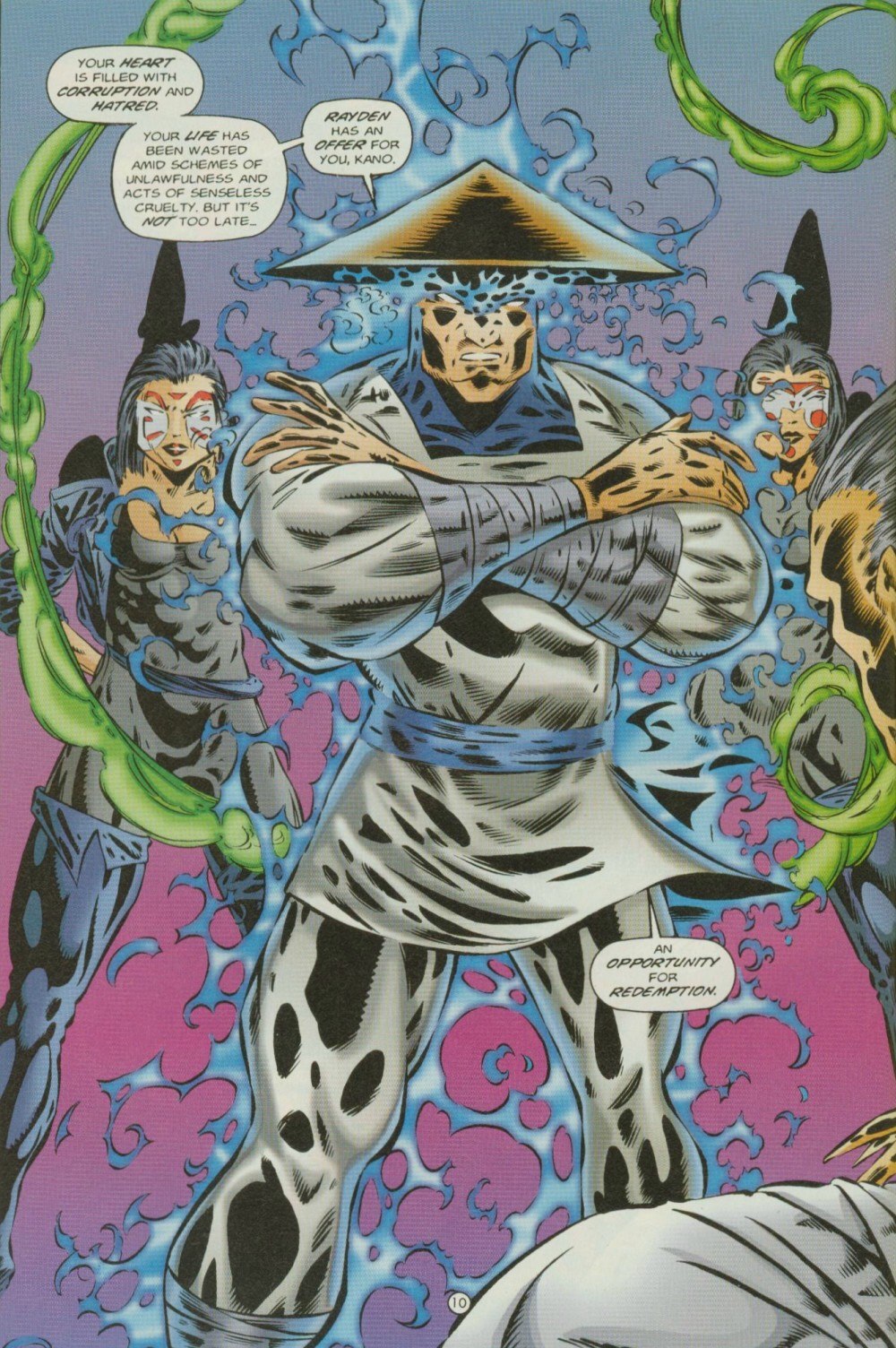 Read online Mortal Kombat: Rayden & Kano comic -  Issue #1 - 12