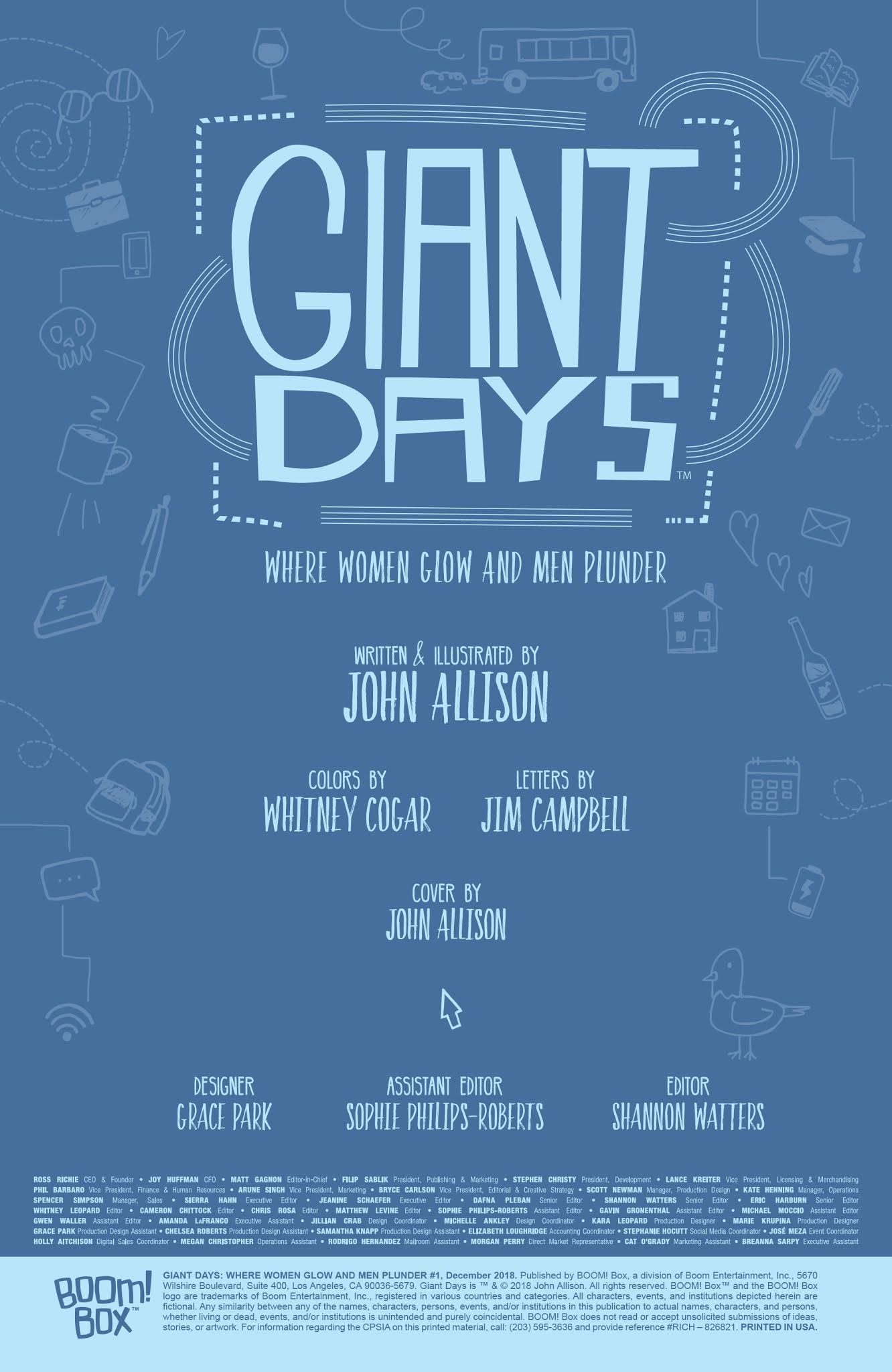 Read online Giant Days: Where Women Glow and Men Plunder comic -  Issue # Full - 2