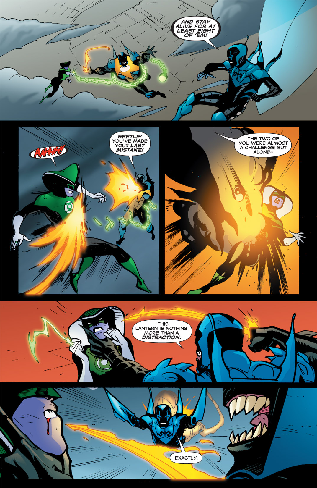 Read online Blue Beetle (2006) comic -  Issue #20 - 17