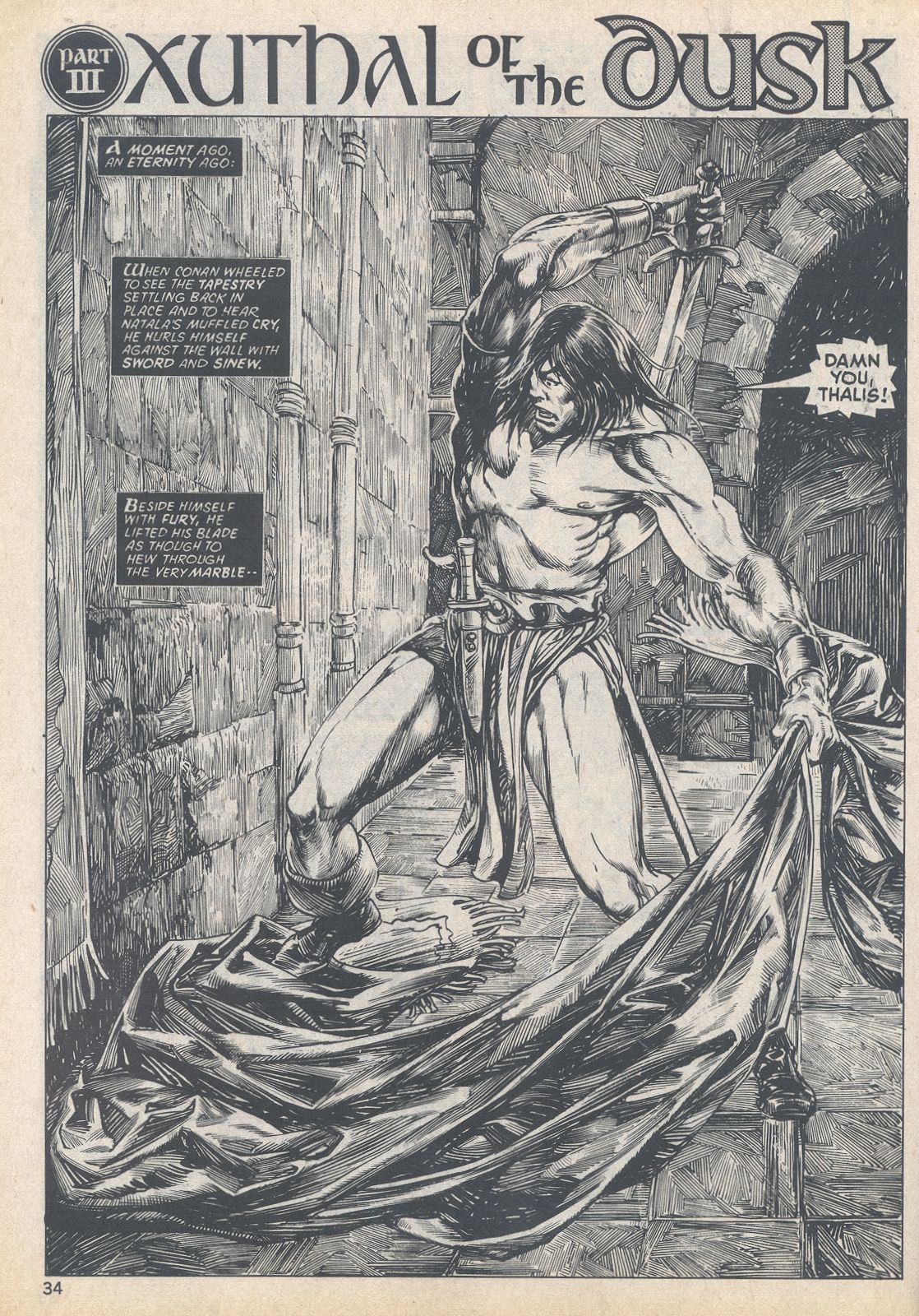 Read online The Savage Sword Of Conan comic -  Issue #20 - 34