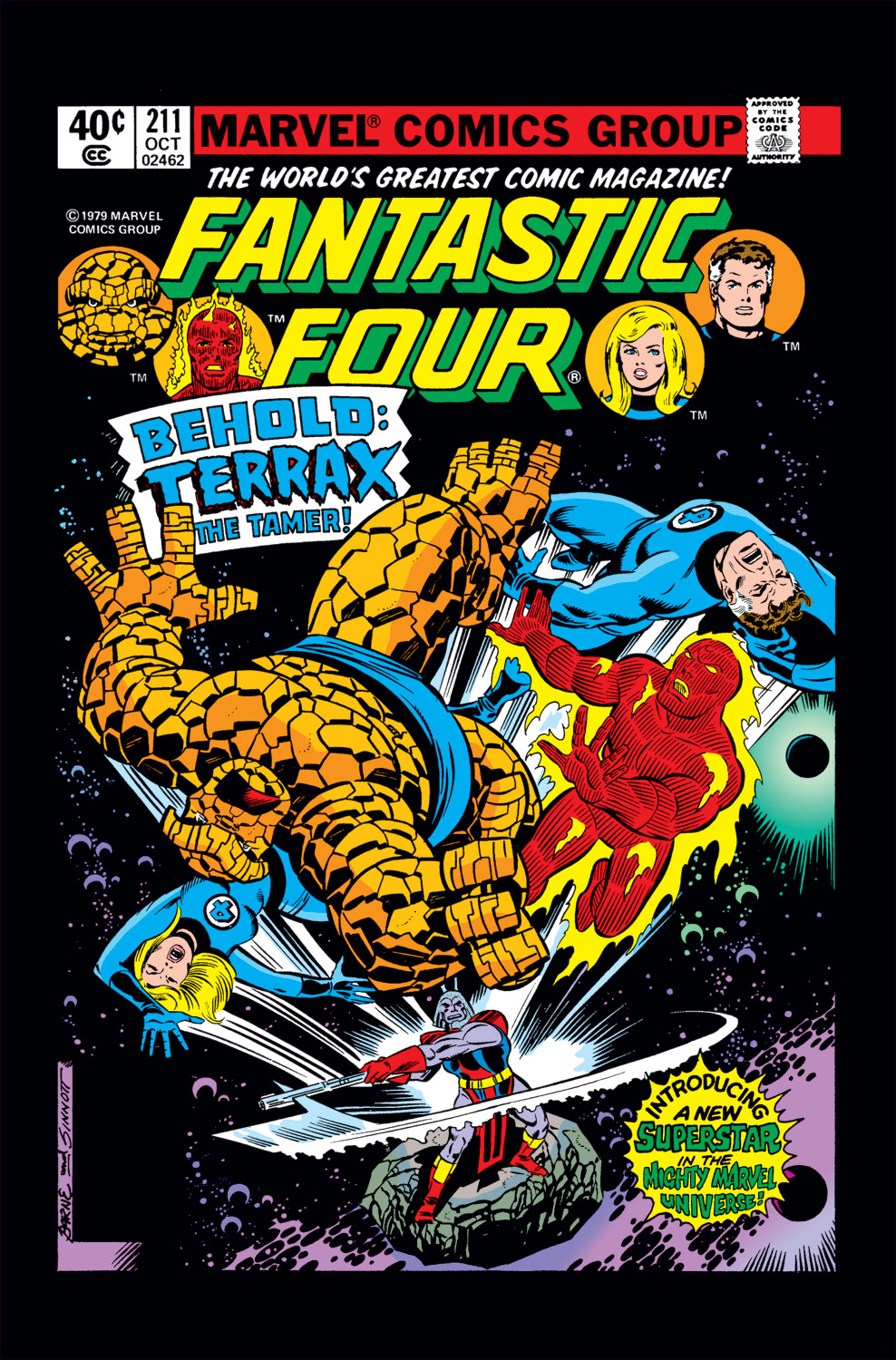 Read online Fantastic Four (1961) comic -  Issue #211 - 1