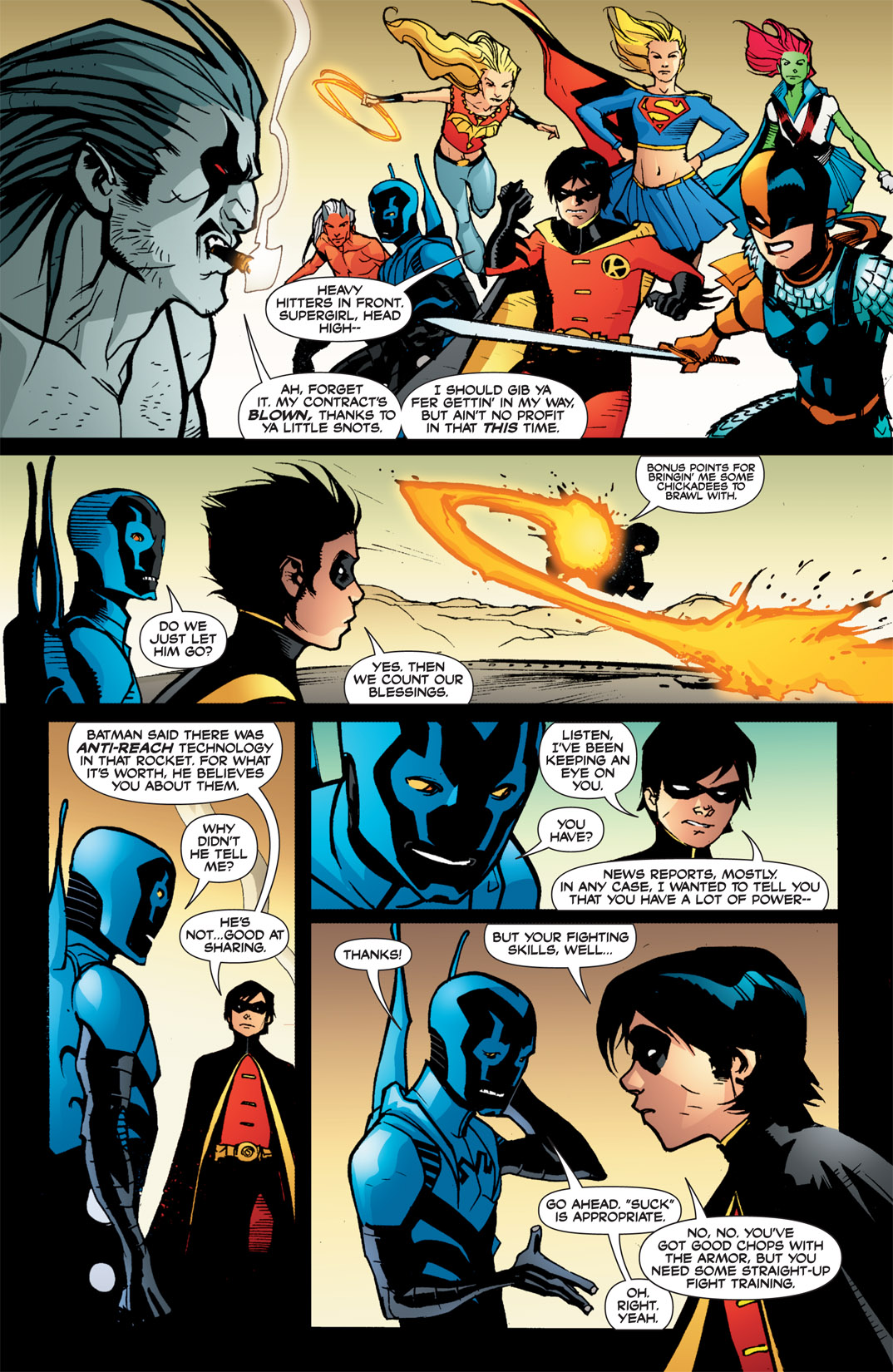Read online Blue Beetle (2006) comic -  Issue #18 - 22