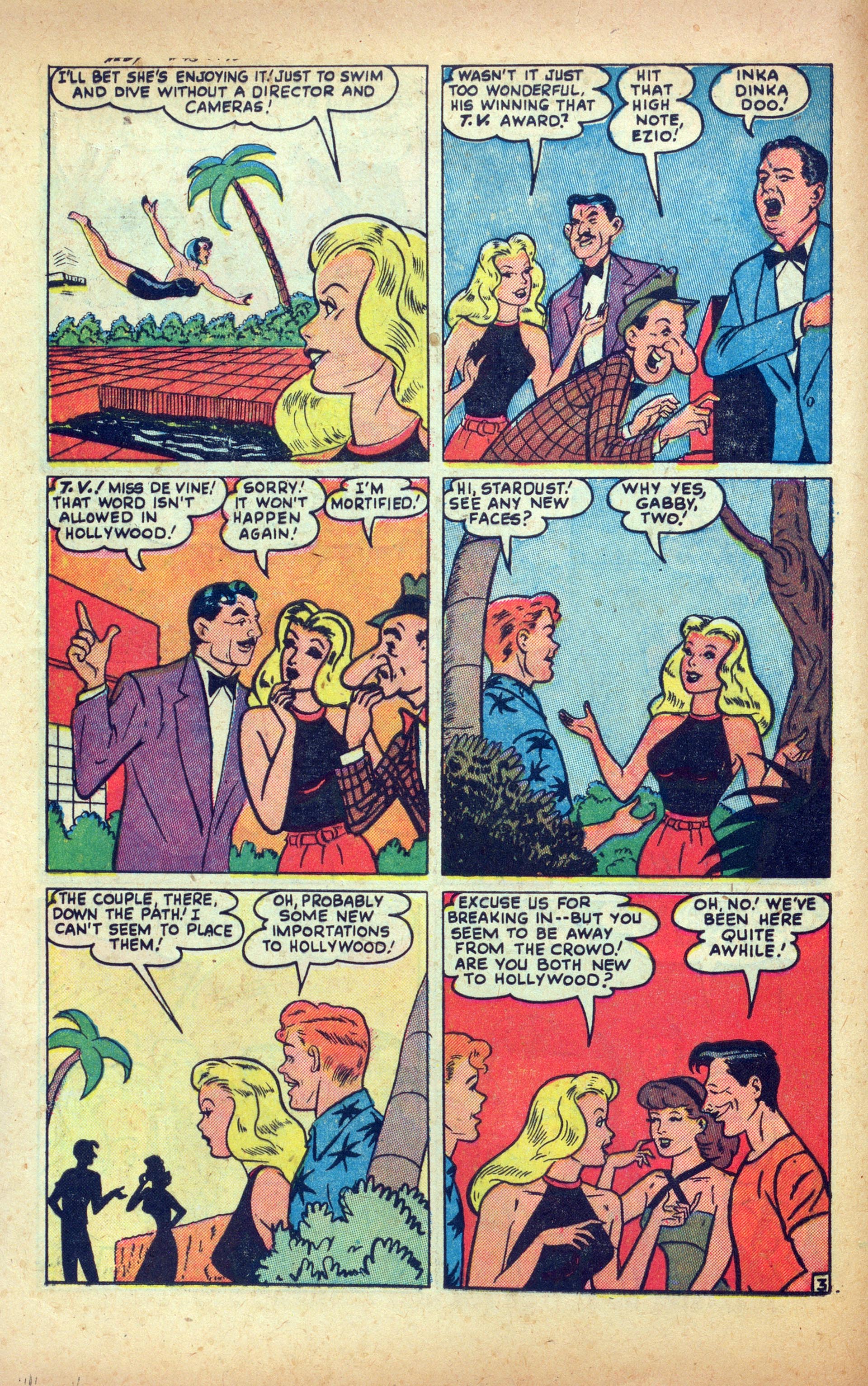 Read online Hedy Of Hollywood Comics comic -  Issue #43 - 12