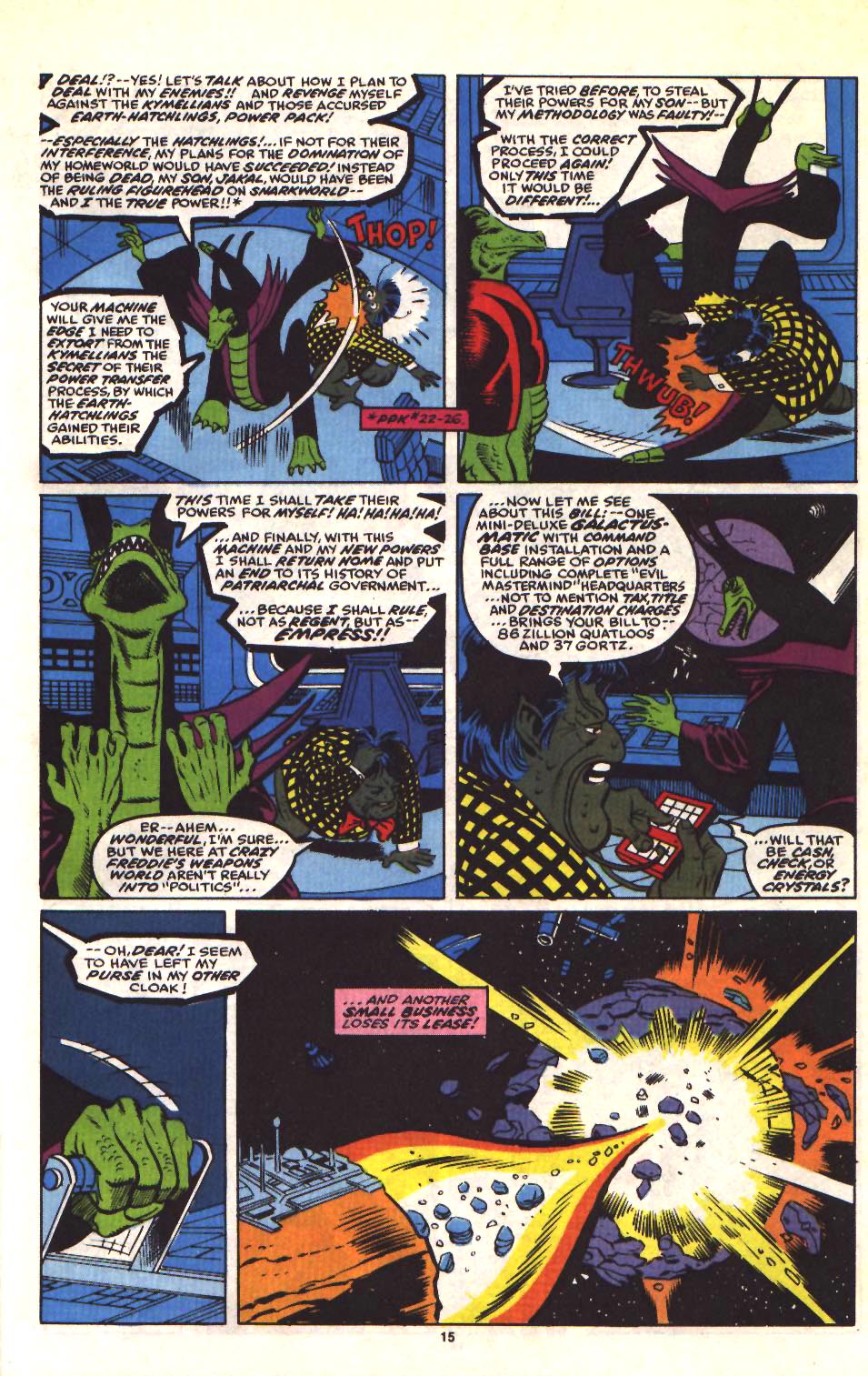 Read online Power Pack (1984) comic -  Issue #50 - 17
