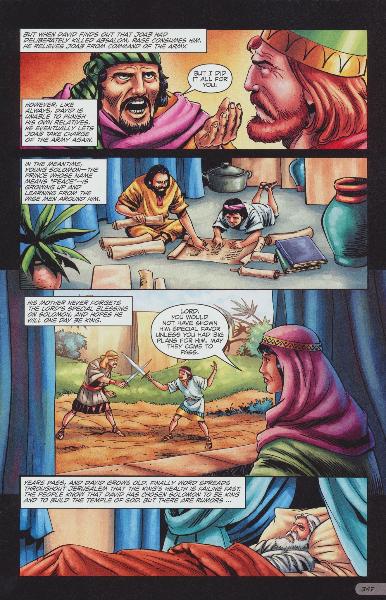 Read online The Action Bible comic -  Issue # TPB 1 - 351