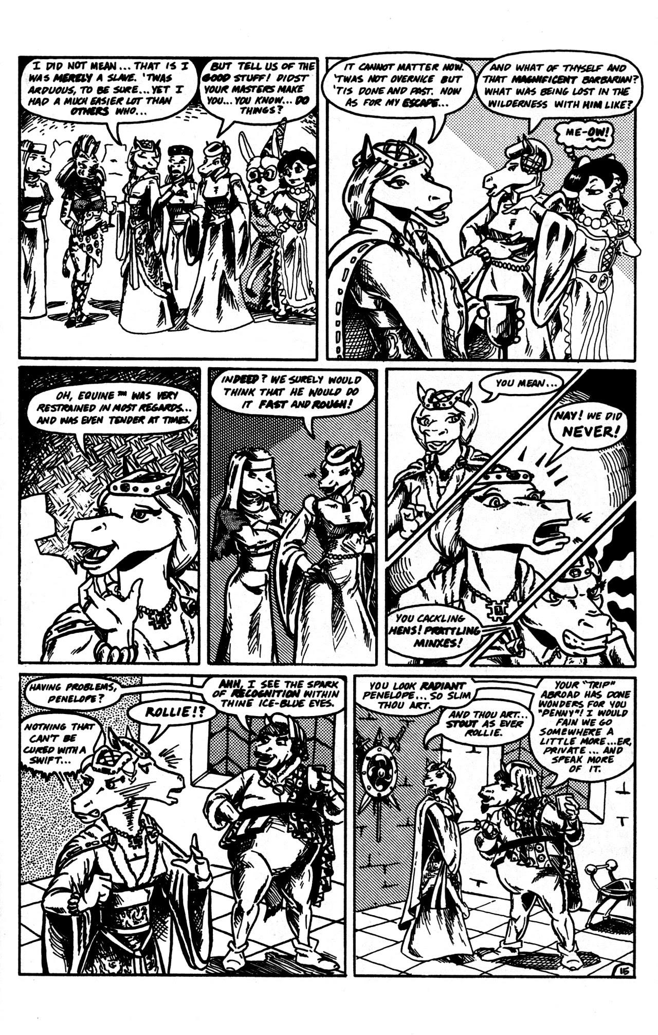 Read online Equine, The Uncivilized comic -  Issue #3 - 17