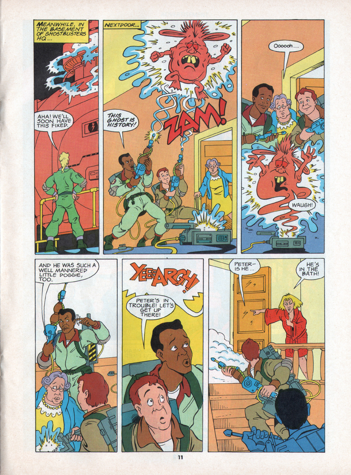 Read online The Real Ghostbusters comic -  Issue #1 - 11
