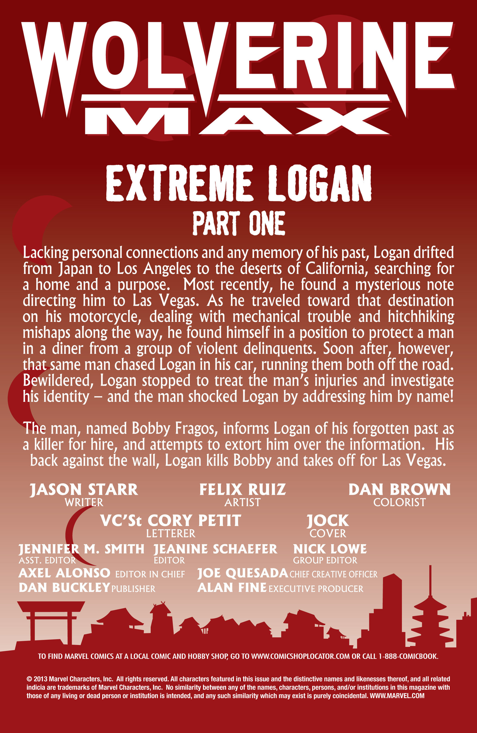 Read online Wolverine MAX comic -  Issue #11 - 2