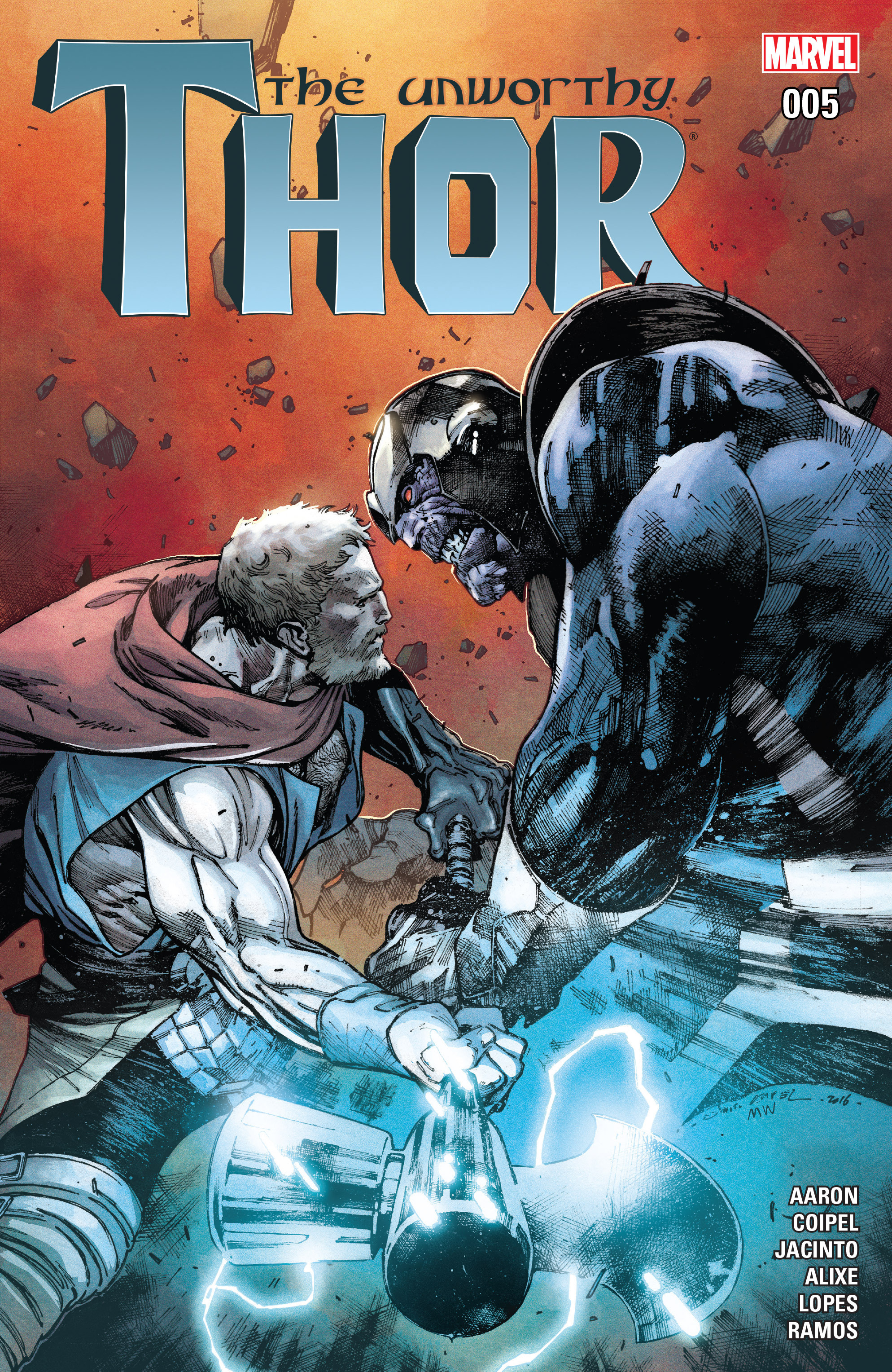 Read online The Unworthy Thor comic -  Issue #5 - 1