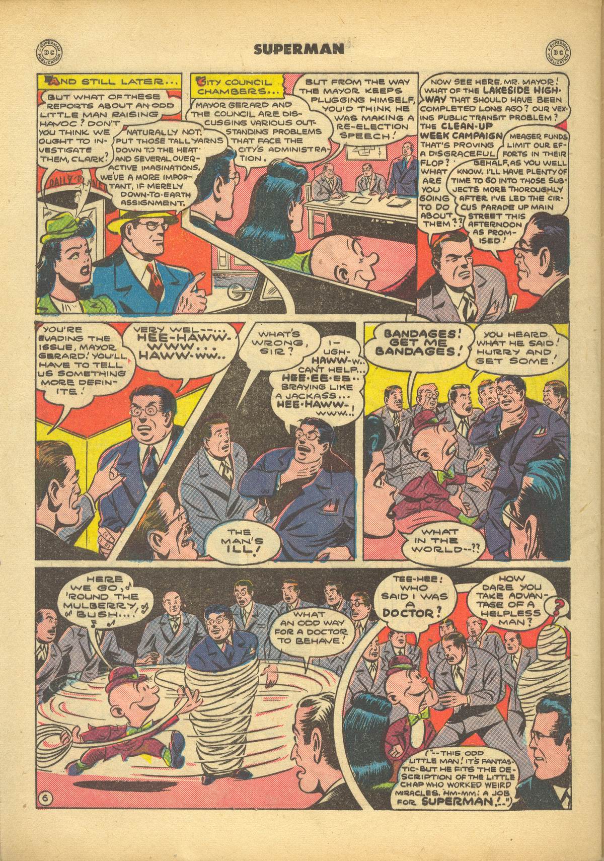 Read online Superman (1939) comic -  Issue #30 - 42