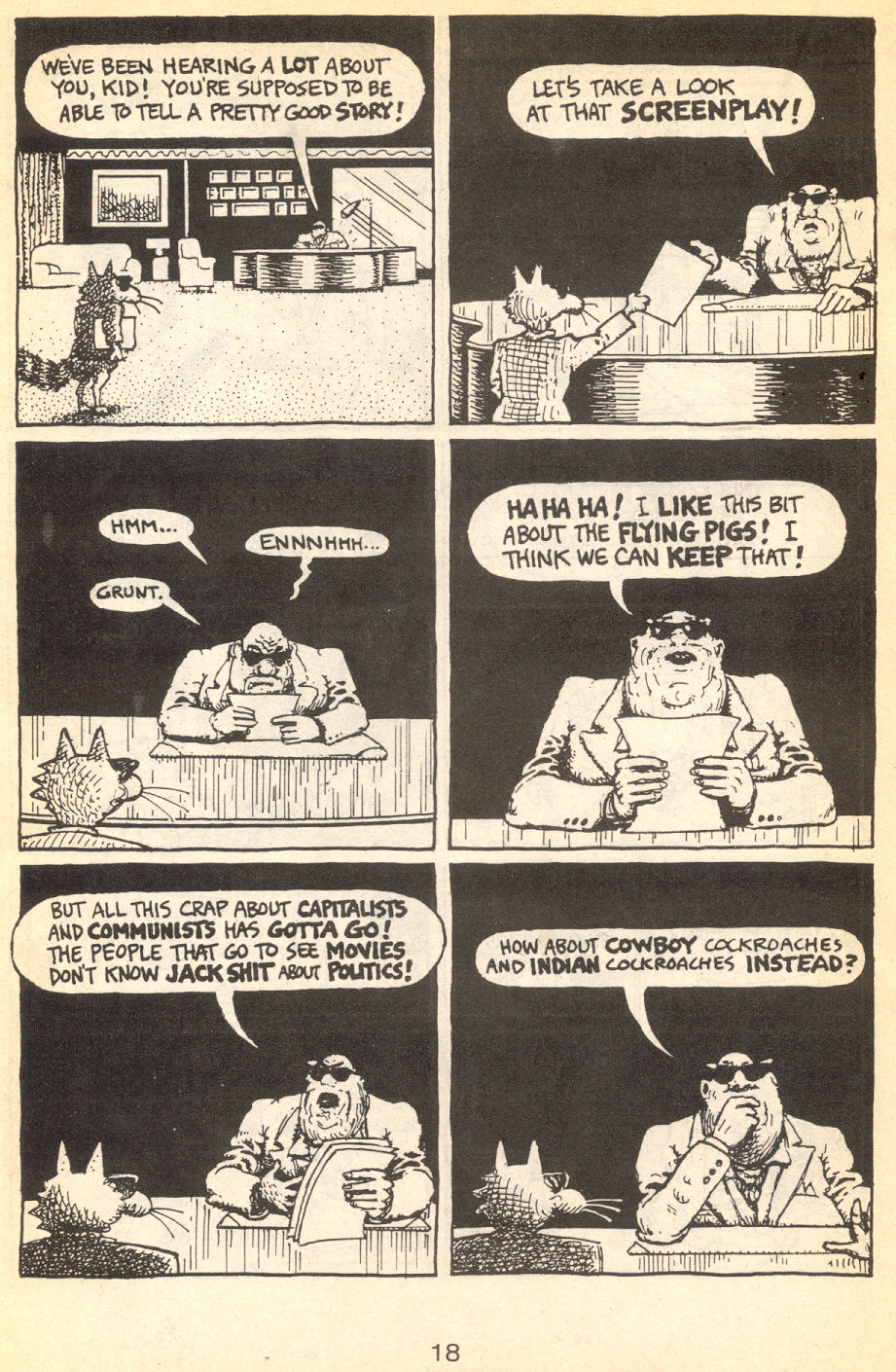 Read online Adventures of Fat Freddy's Cat comic -  Issue #6 - 20