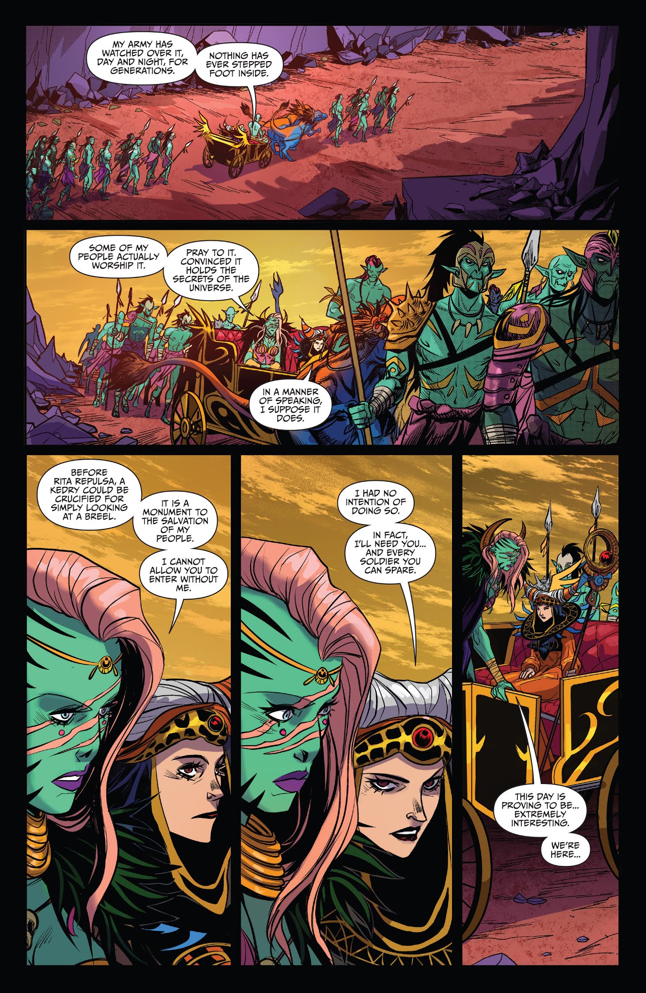 Read online Saban's Go Go Power Rangers comic -  Issue #14 - 23