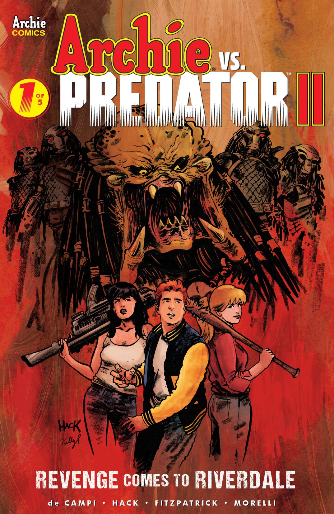 Read online Archie vs. Predator II comic -  Issue #1 - 1