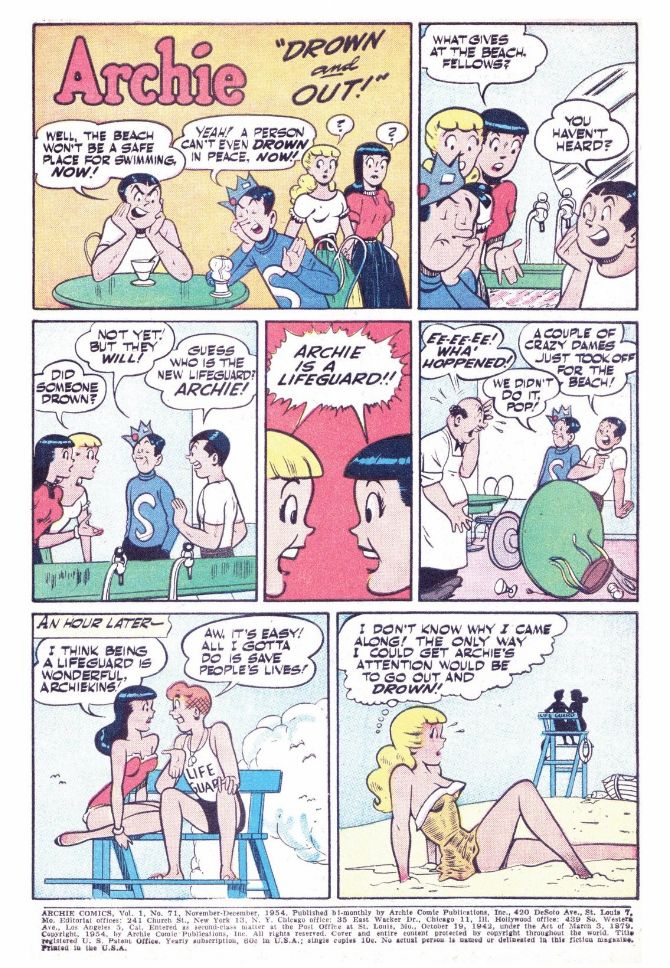 Read online Archie Comics comic -  Issue #071 - 2