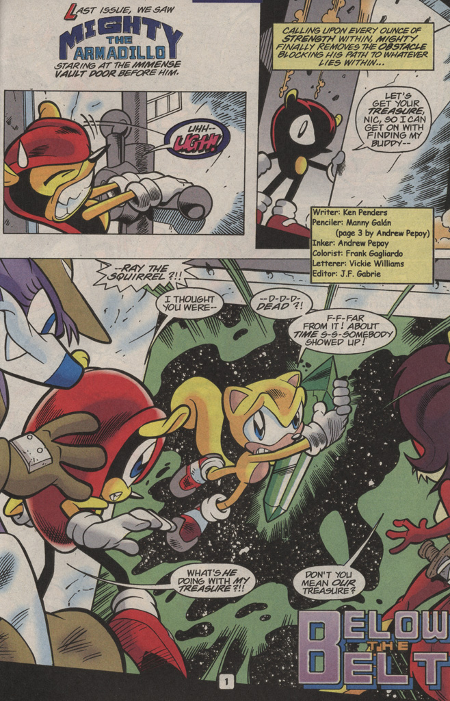 Read online Knuckles the Echidna comic -  Issue #28 - 25