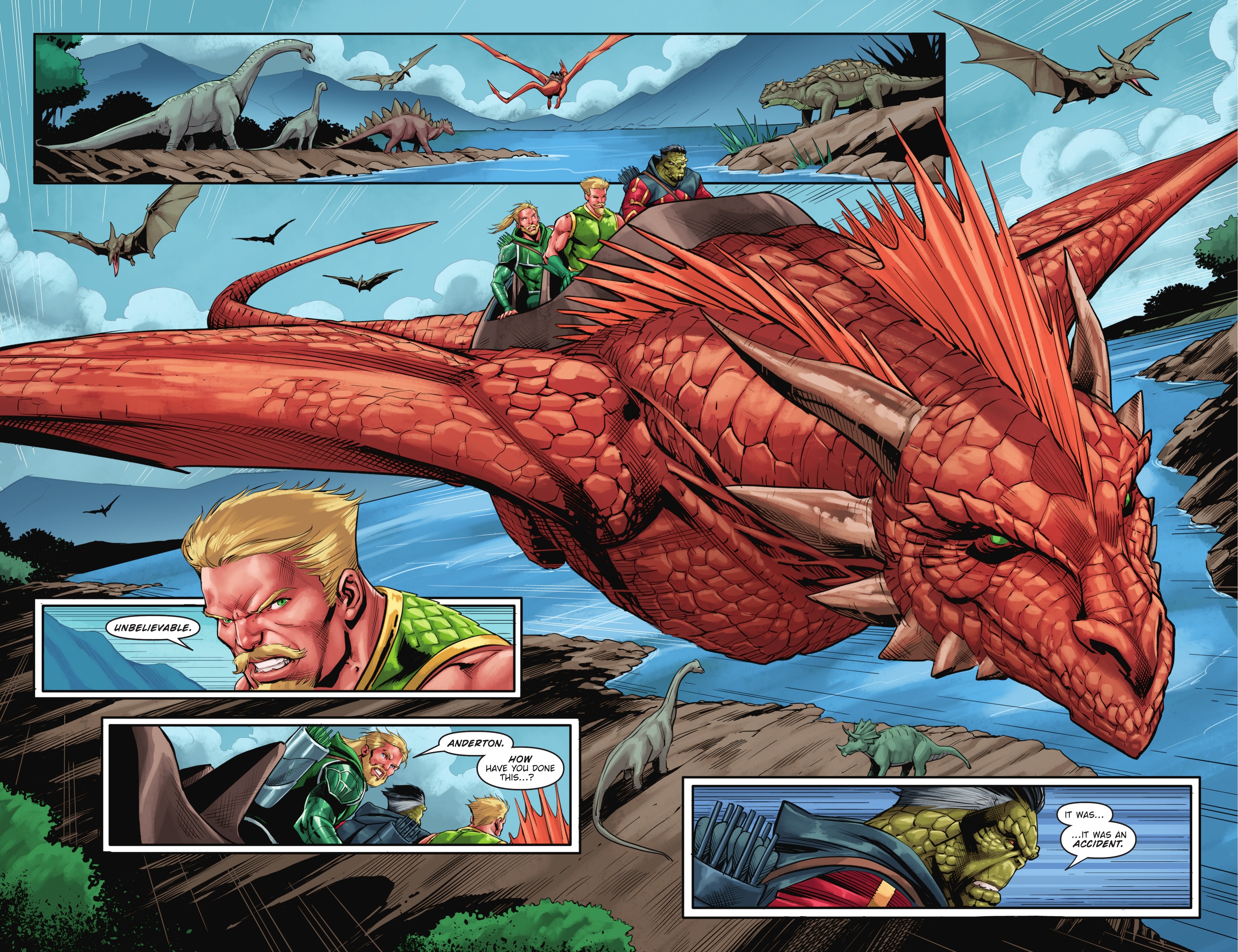 Read online Aquaman/Green Arrow - Deep Target comic -  Issue #5 - 7