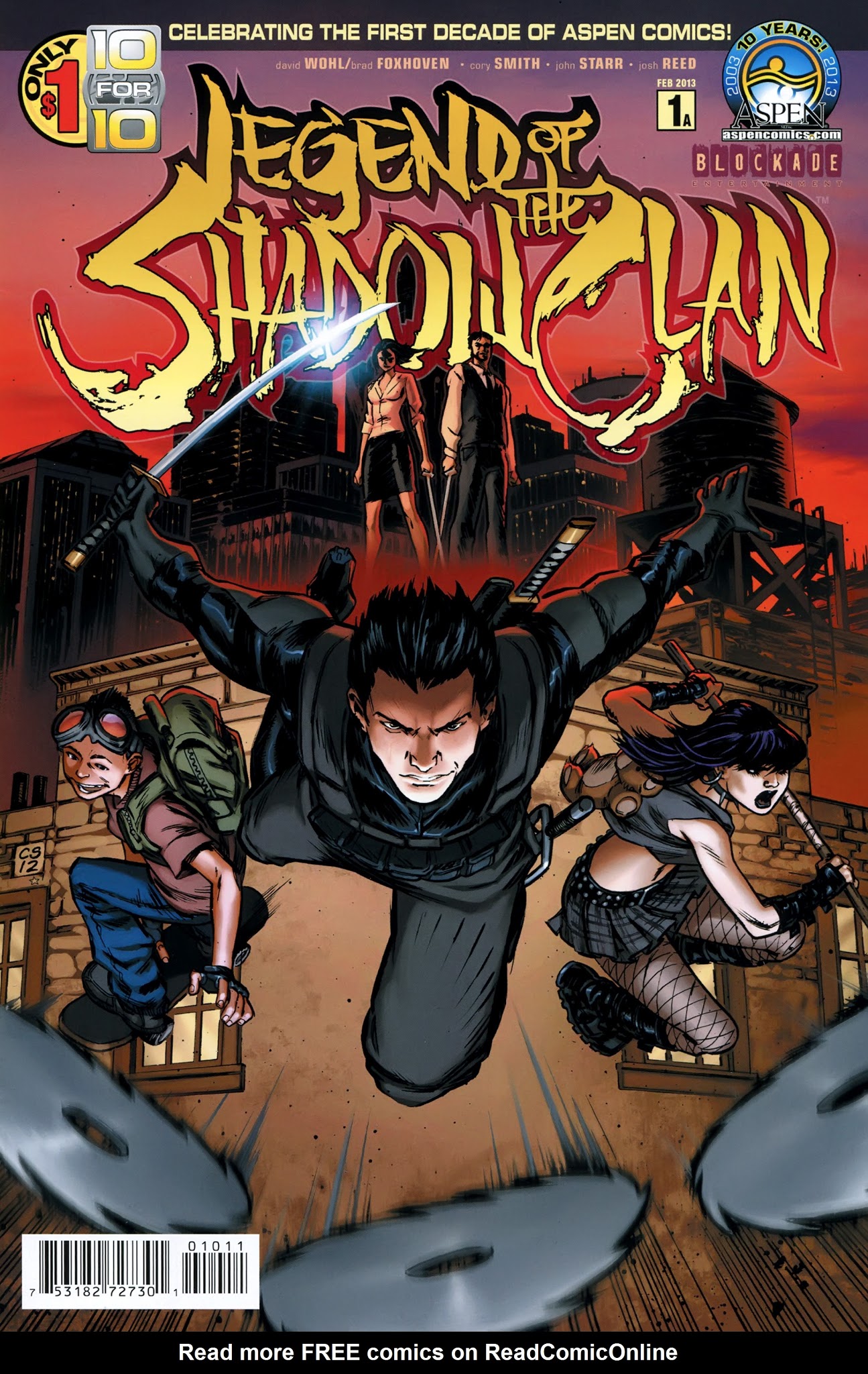 Read online Legend of the Shadow Clan comic -  Issue #1 - 1