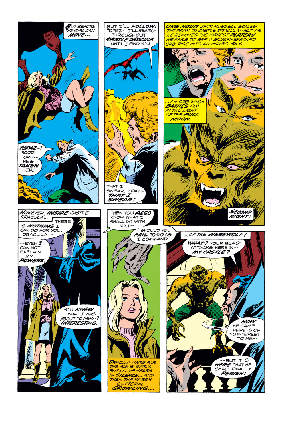 Read online Tomb of Dracula (1972) comic -  Issue #18 - 17