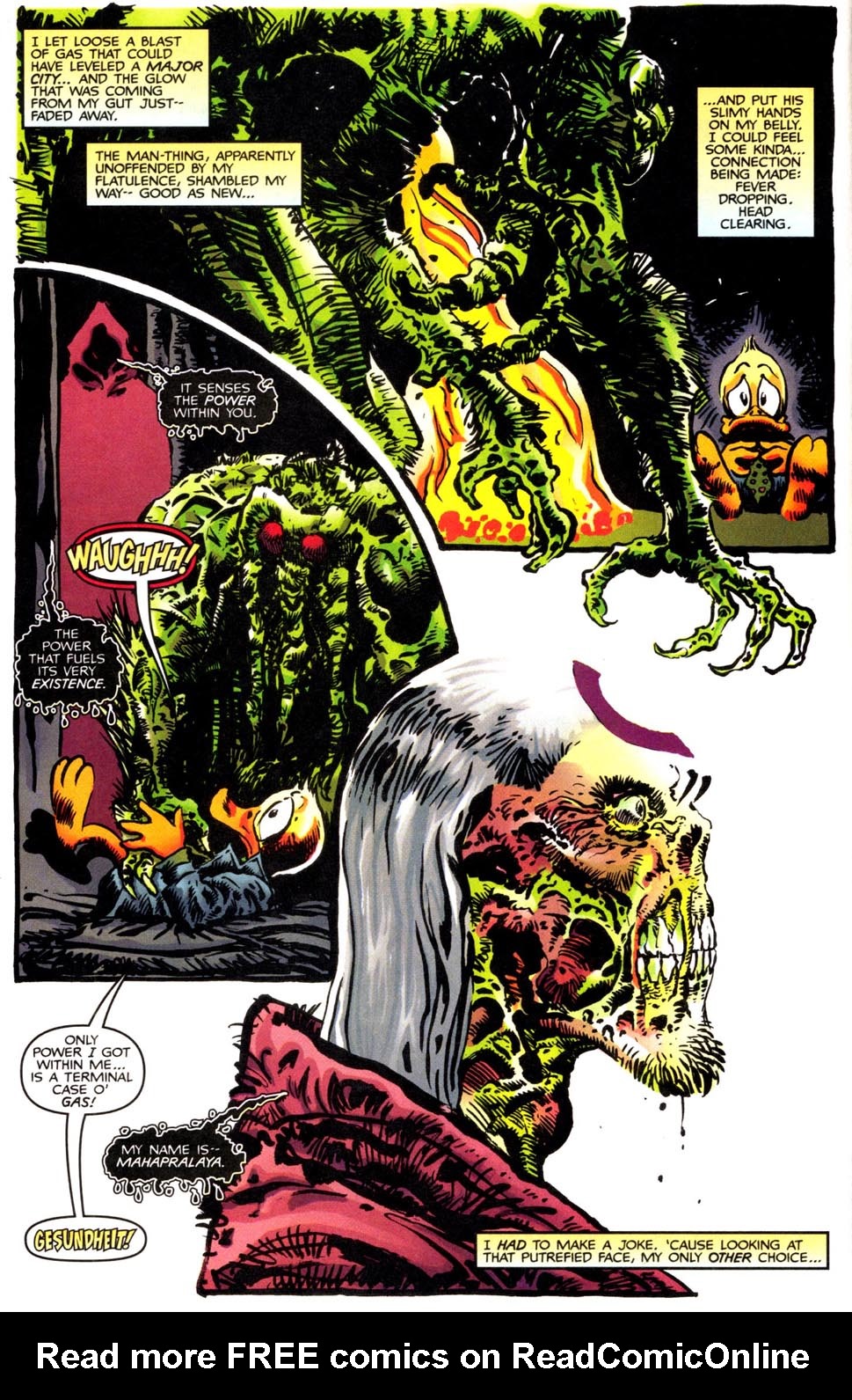 Read online Man-Thing (1997) comic -  Issue #6 - 9