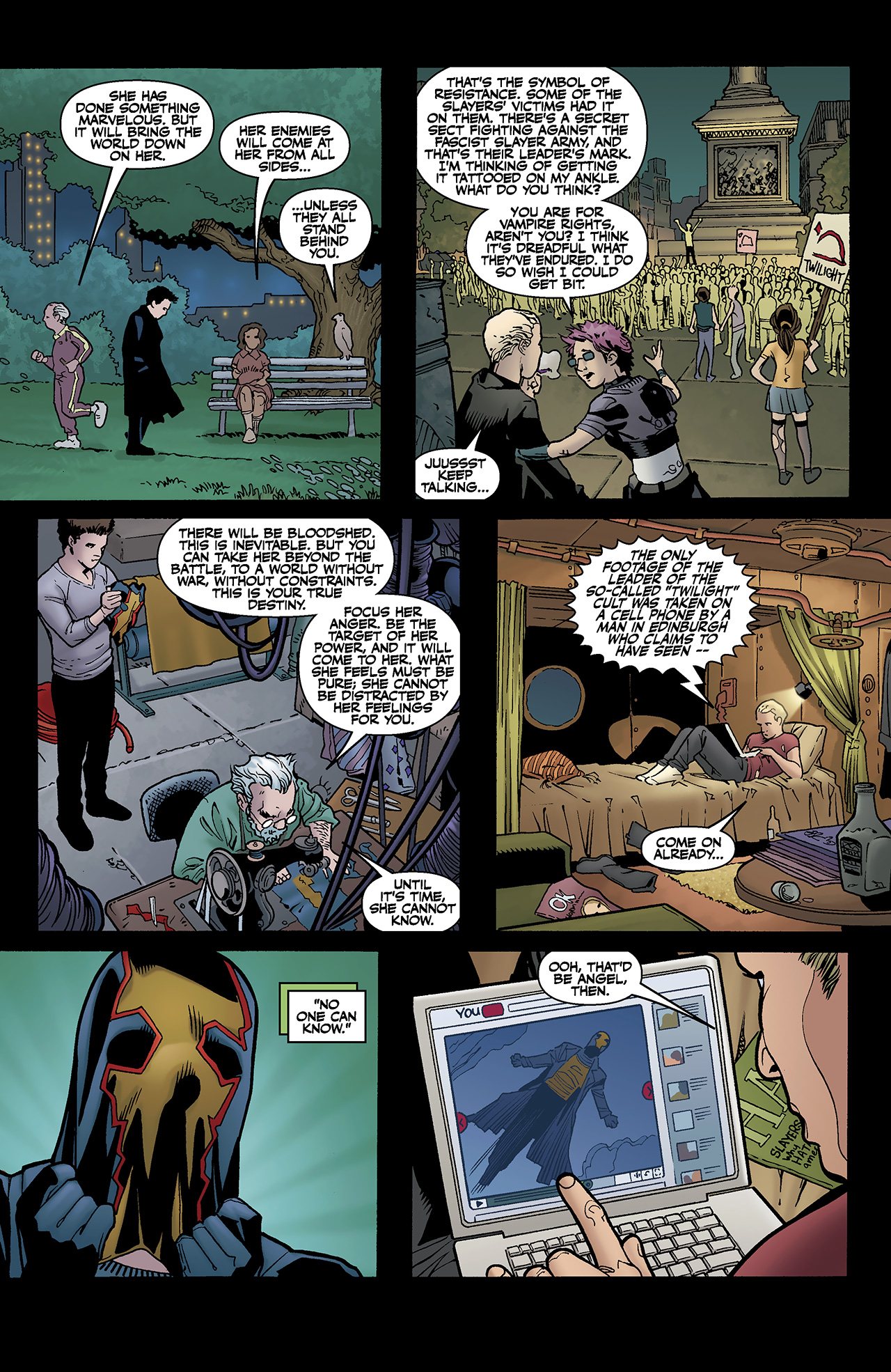 Read online Buffy the Vampire Slayer Season Eight comic -  Issue #36 - 14