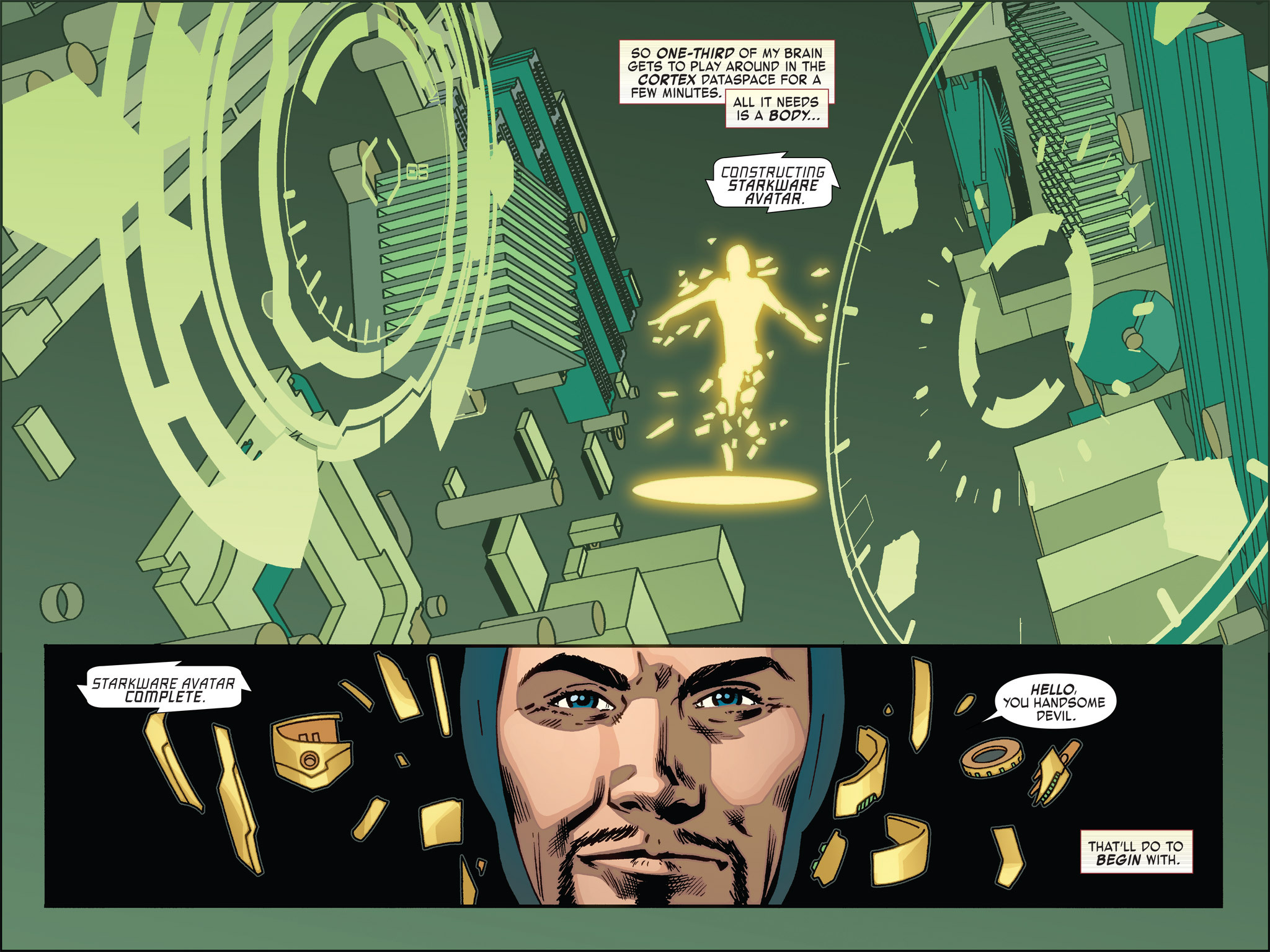 Read online Iron Man: Fatal Frontier Infinite Comic comic -  Issue #7 - 12